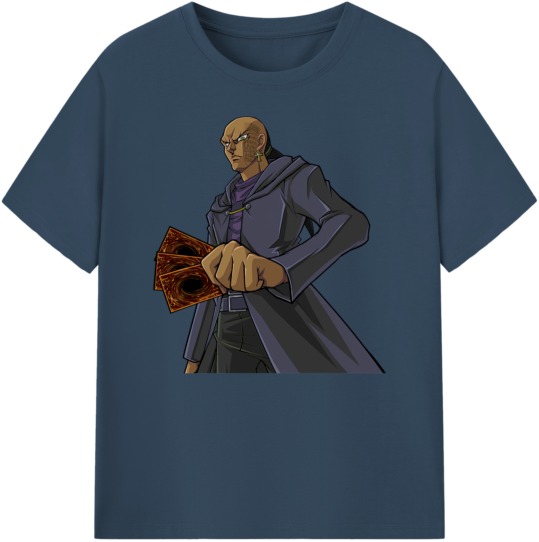 （画像用） 遊☆戯☆王 Yu-Gi-Oh! 綿100％ メンズ半袖Tシャツ｜肌触りやわらか＆通気性