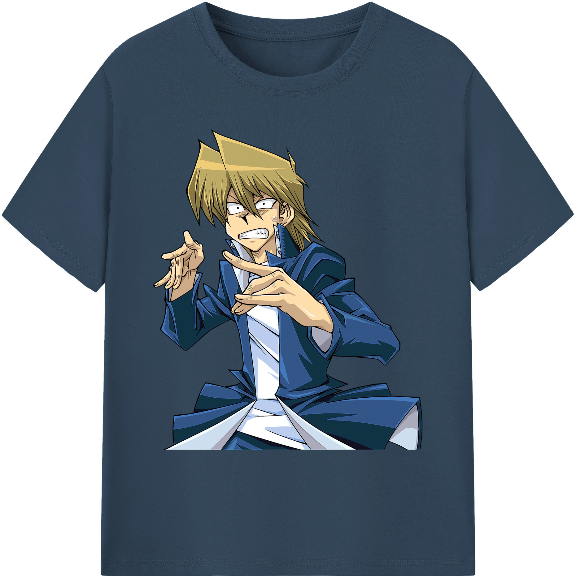 （画像用） 遊☆戯☆王 Yu-Gi-Oh! 綿100％ メンズ半袖Tシャツ｜肌触りやわらか＆通気性