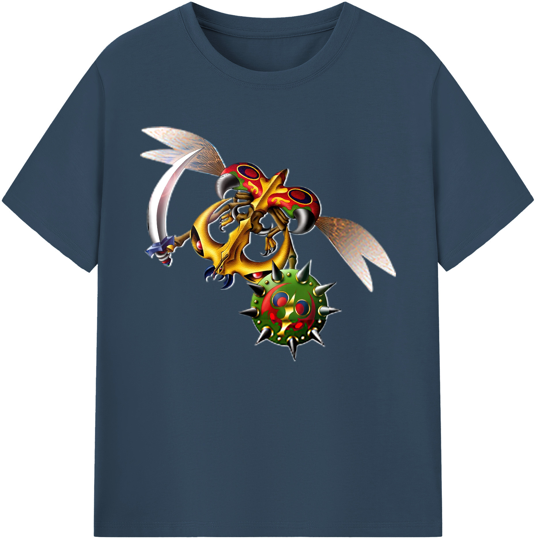 （画像用） 遊☆戯☆王 Yu-Gi-Oh! 綿100％ メンズ半袖Tシャツ｜肌触りやわらか＆通気性