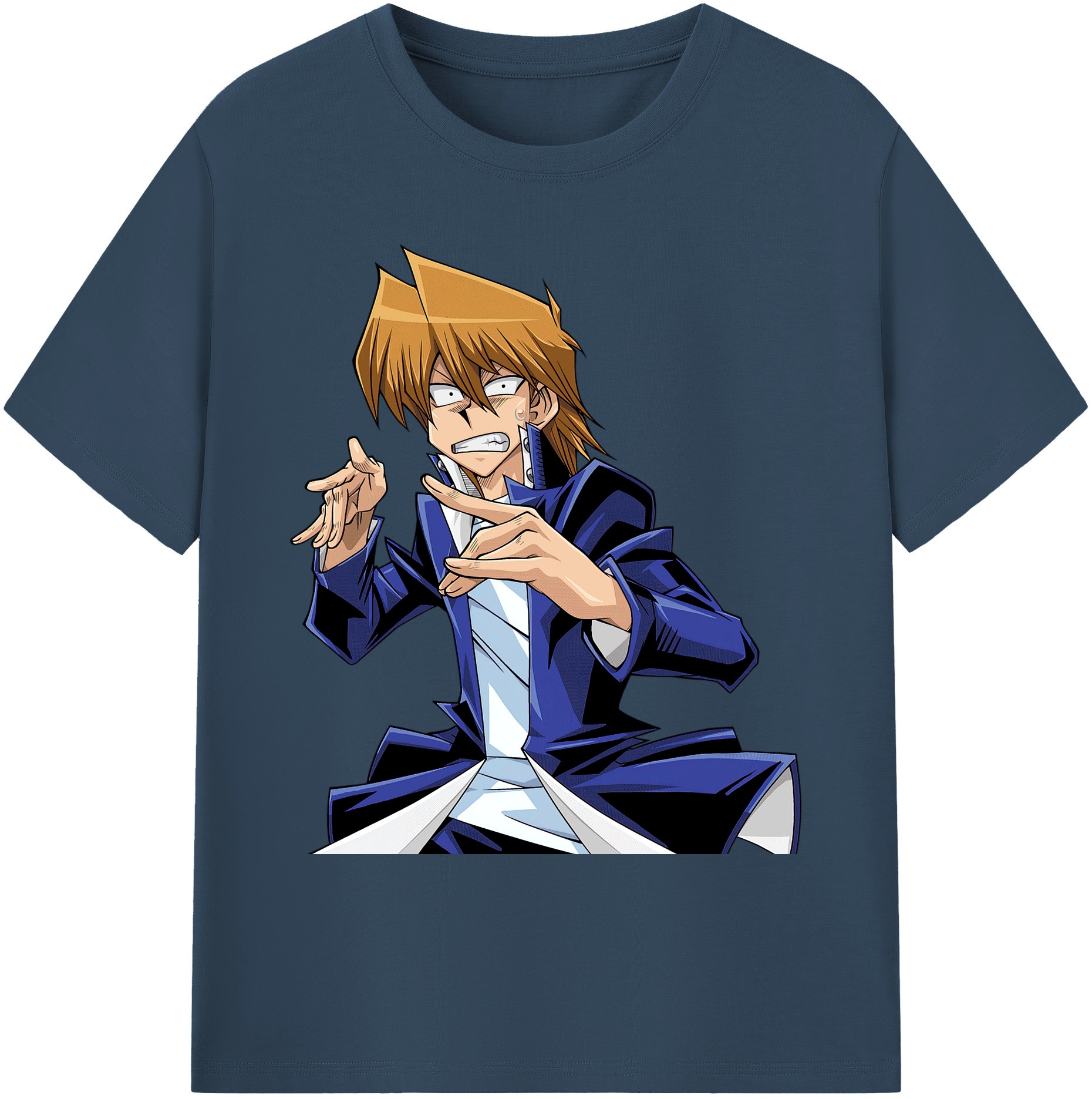 （画像用） 遊☆戯☆王 Yu-Gi-Oh! 綿100％ メンズ半袖Tシャツ｜肌触りやわらか＆通気性