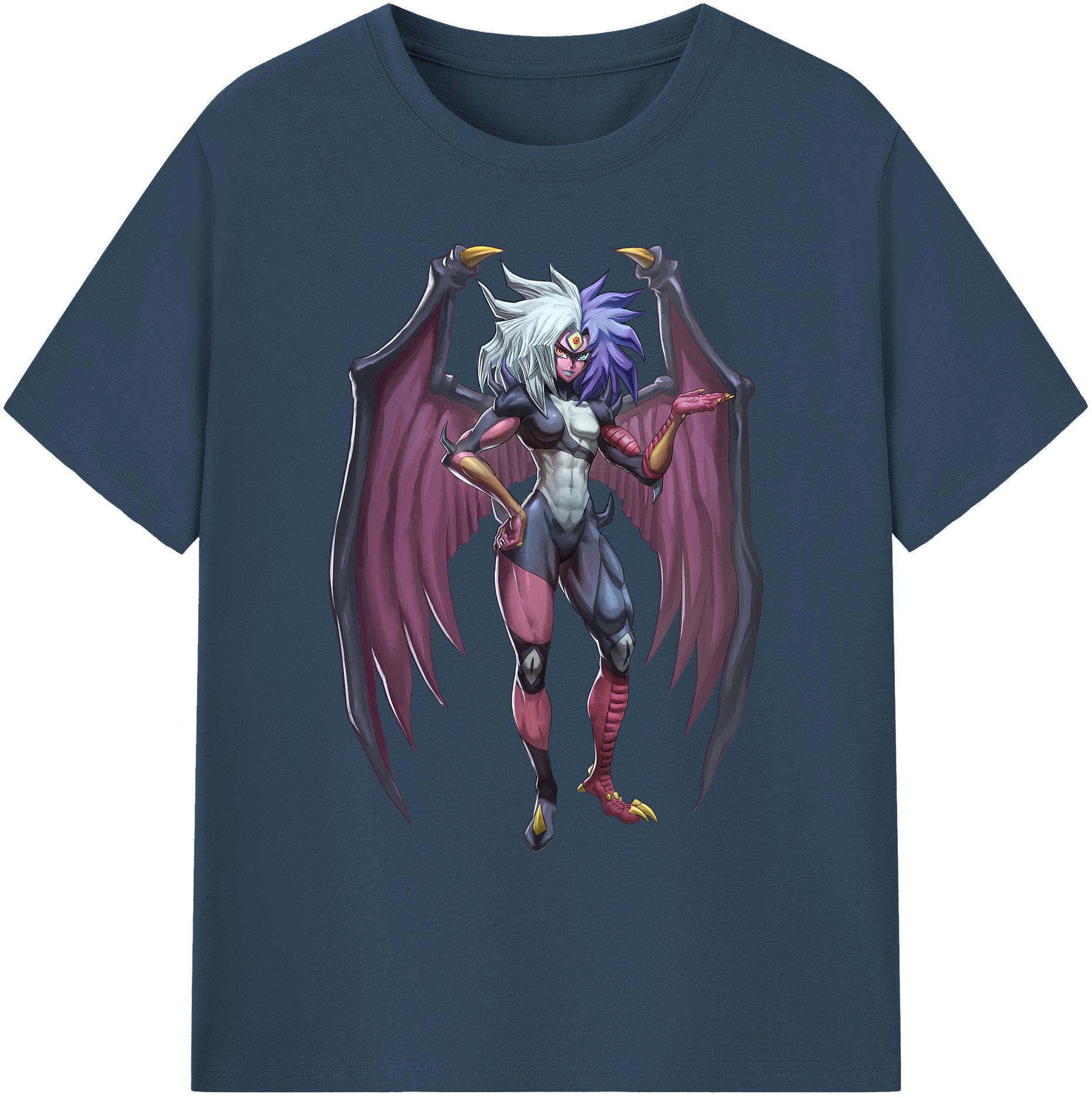 （画像用） 遊☆戯☆王 Yu-Gi-Oh! 綿100％ メンズ半袖Tシャツ｜肌触りやわらか＆通気性