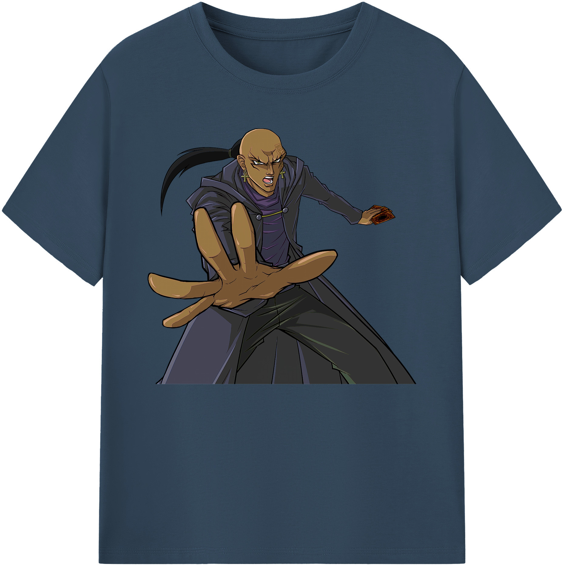 （画像用） 遊☆戯☆王 Yu-Gi-Oh! 綿100％ メンズ半袖Tシャツ｜肌触りやわらか＆通気性
