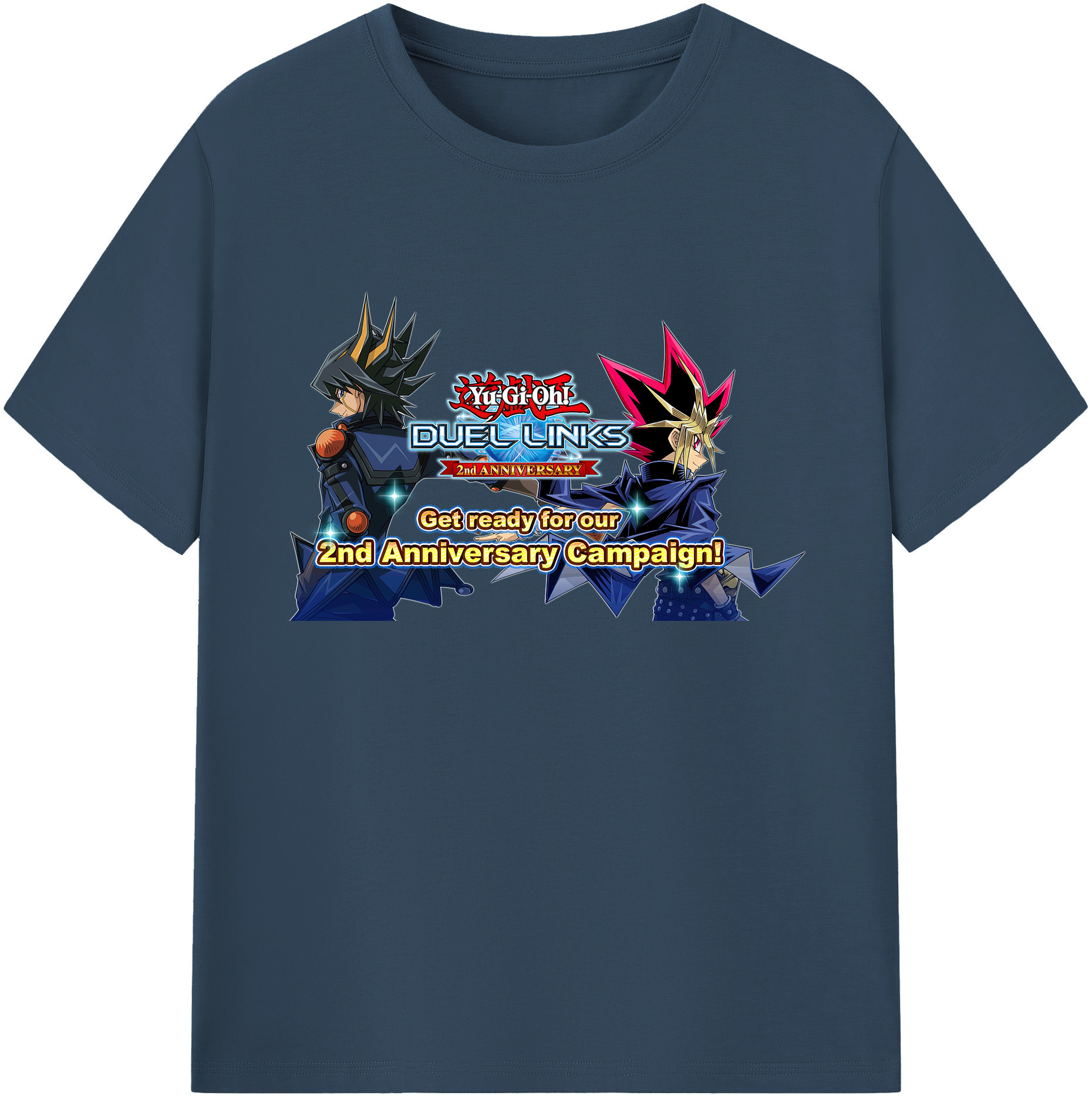 （画像用） 遊☆戯☆王 Yu-Gi-Oh! 綿100％ メンズ半袖Tシャツ｜肌触りやわらか＆通気性