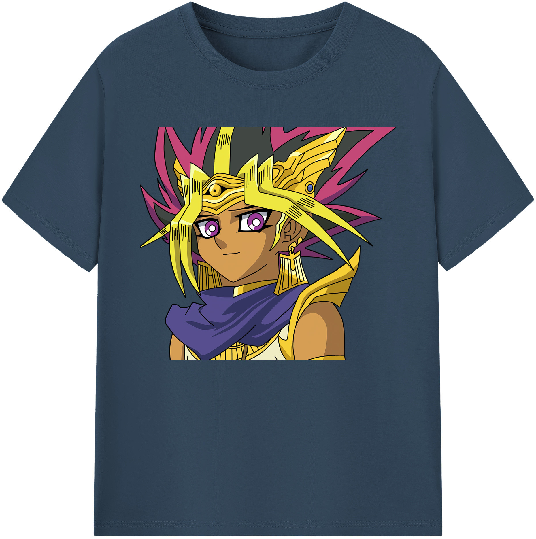 （画像用） 遊☆戯☆王 Yu-Gi-Oh! 綿100％ メンズ半袖Tシャツ｜肌触りやわらか＆通気性