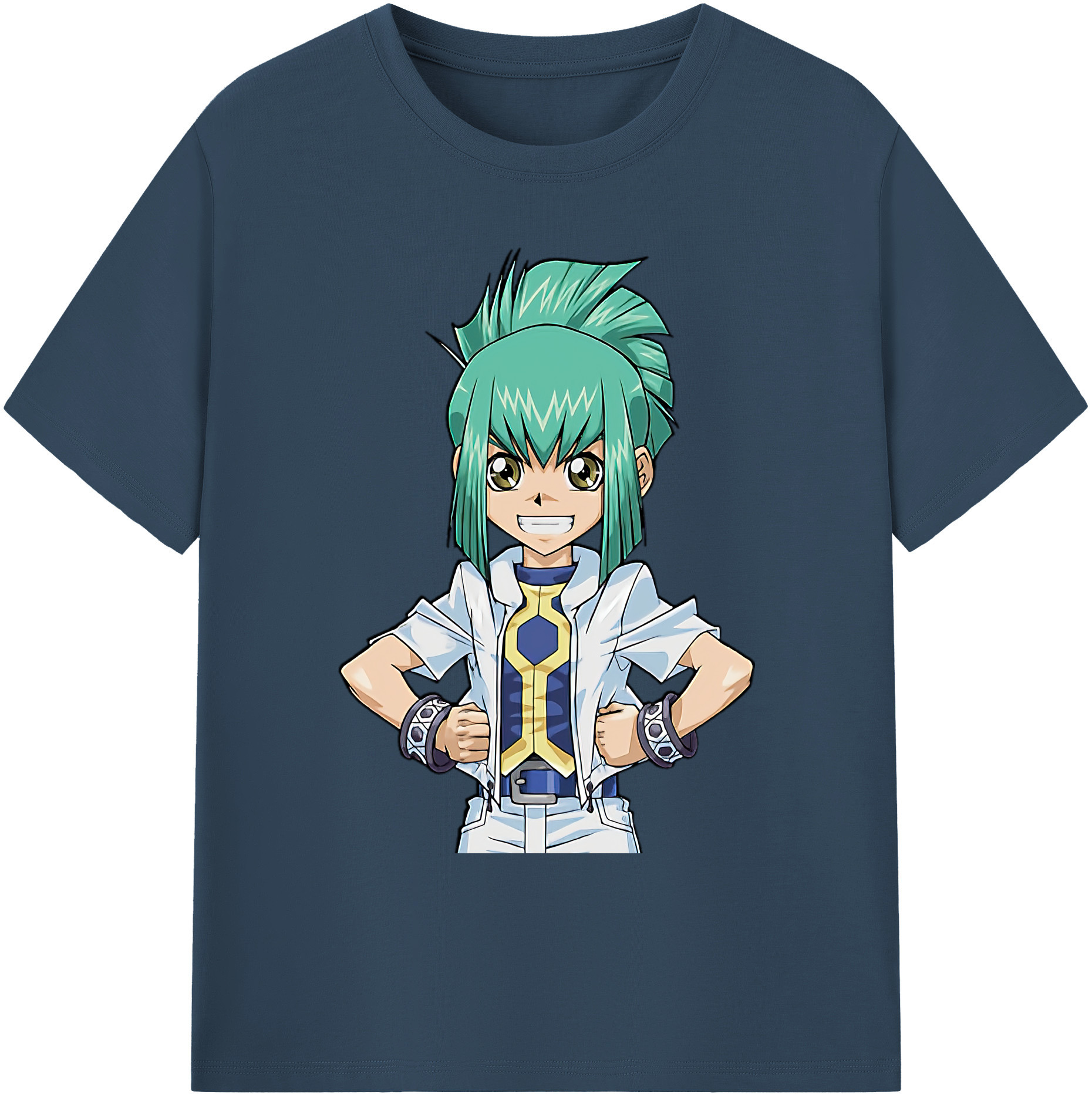（画像用） 遊☆戯☆王 Yu-Gi-Oh! 綿100％ メンズ半袖Tシャツ｜肌触りやわらか＆通気性