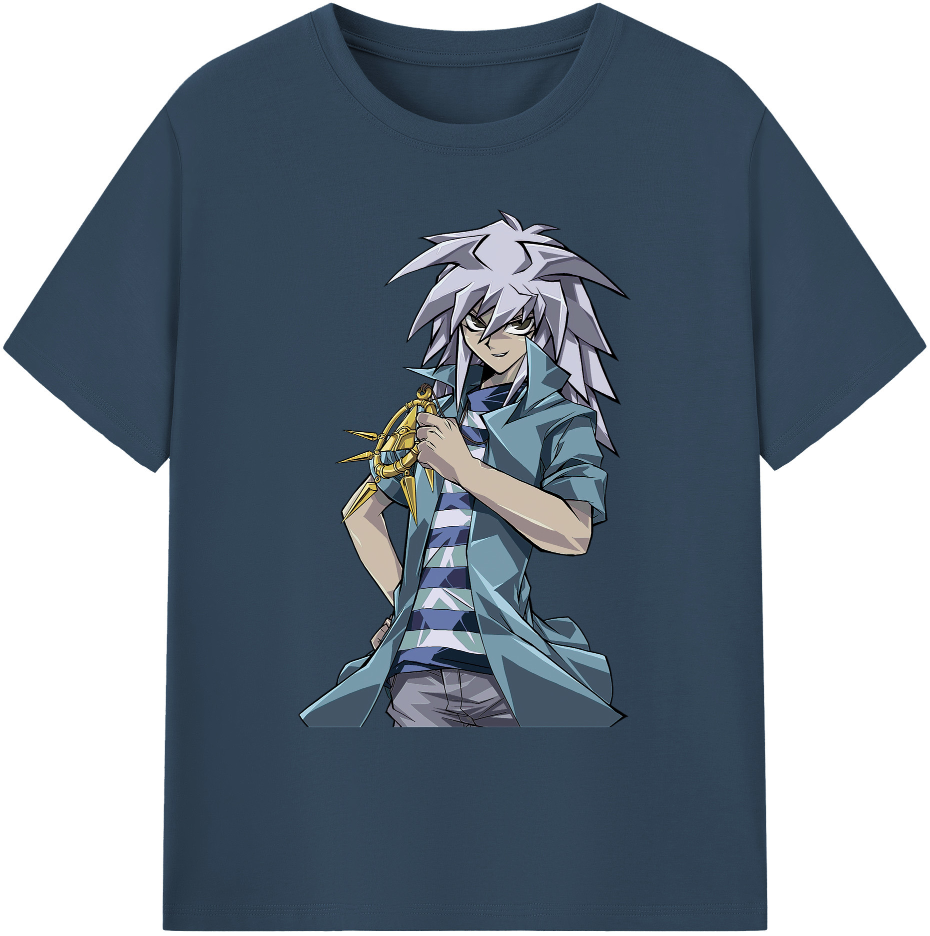 （画像用） 遊☆戯☆王 Yu-Gi-Oh! 綿100％ メンズ半袖Tシャツ｜肌触りやわらか＆通気性