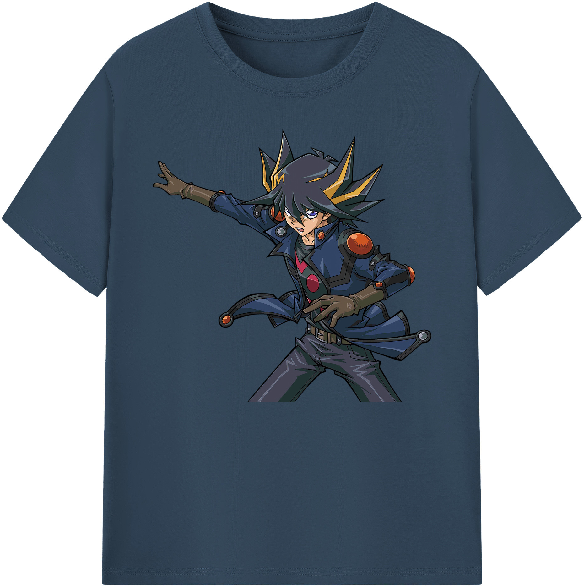 （画像用） 遊☆戯☆王 Yu-Gi-Oh! 綿100％ メンズ半袖Tシャツ｜肌触りやわらか＆通気性
