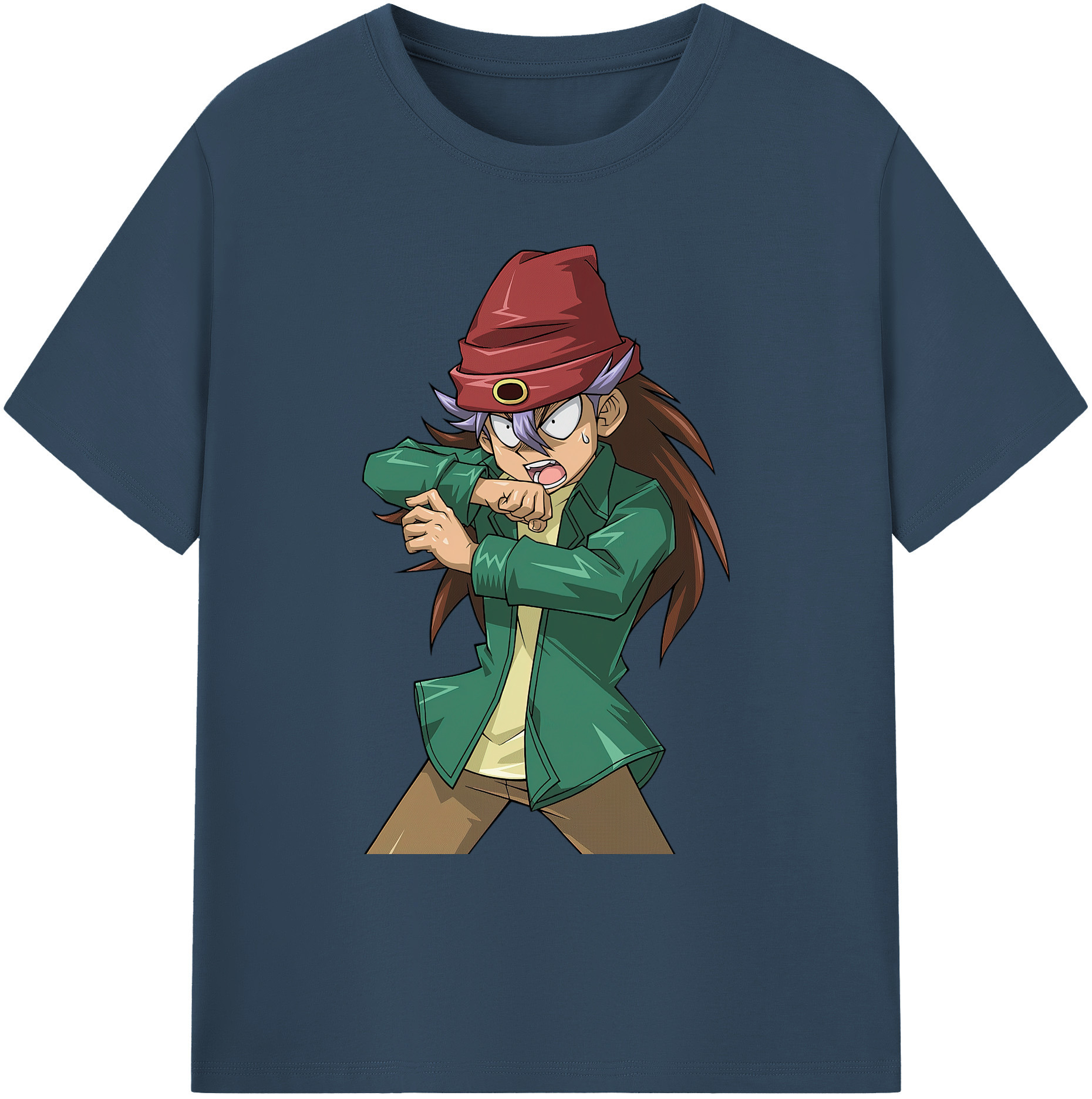 （画像用） 遊☆戯☆王 Yu-Gi-Oh! 綿100％ メンズ半袖Tシャツ｜肌触りやわらか＆通気性