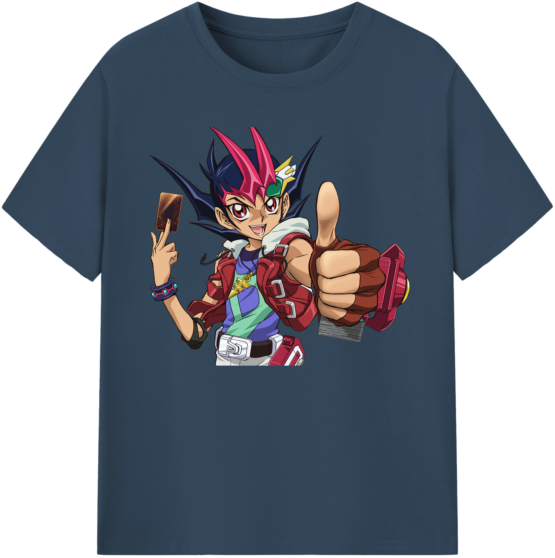 （画像用） 遊☆戯☆王 Yu-Gi-Oh! 綿100％ メンズ半袖Tシャツ｜肌触りやわらか＆通気性