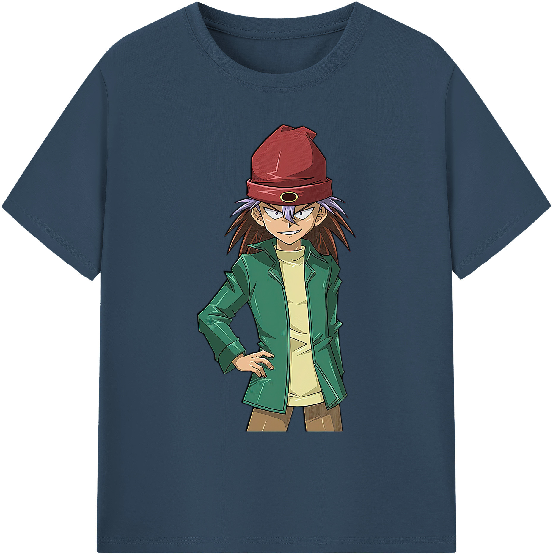 （画像用） 遊☆戯☆王 Yu-Gi-Oh! 綿100％ メンズ半袖Tシャツ｜肌触りやわらか＆通気性