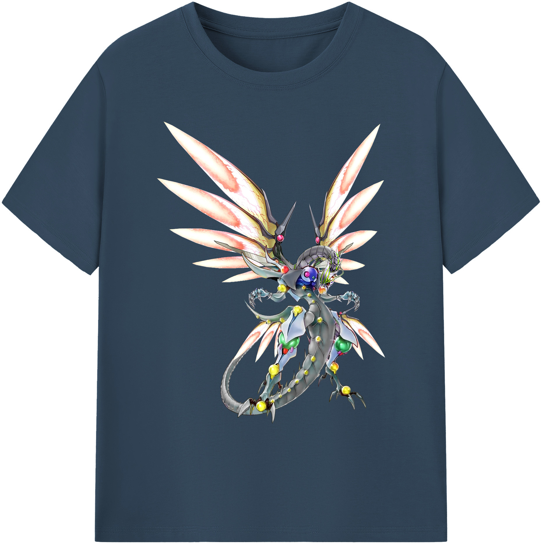 （画像用） 遊☆戯☆王 Yu-Gi-Oh! 綿100％ メンズ半袖Tシャツ｜肌触りやわらか＆通気性