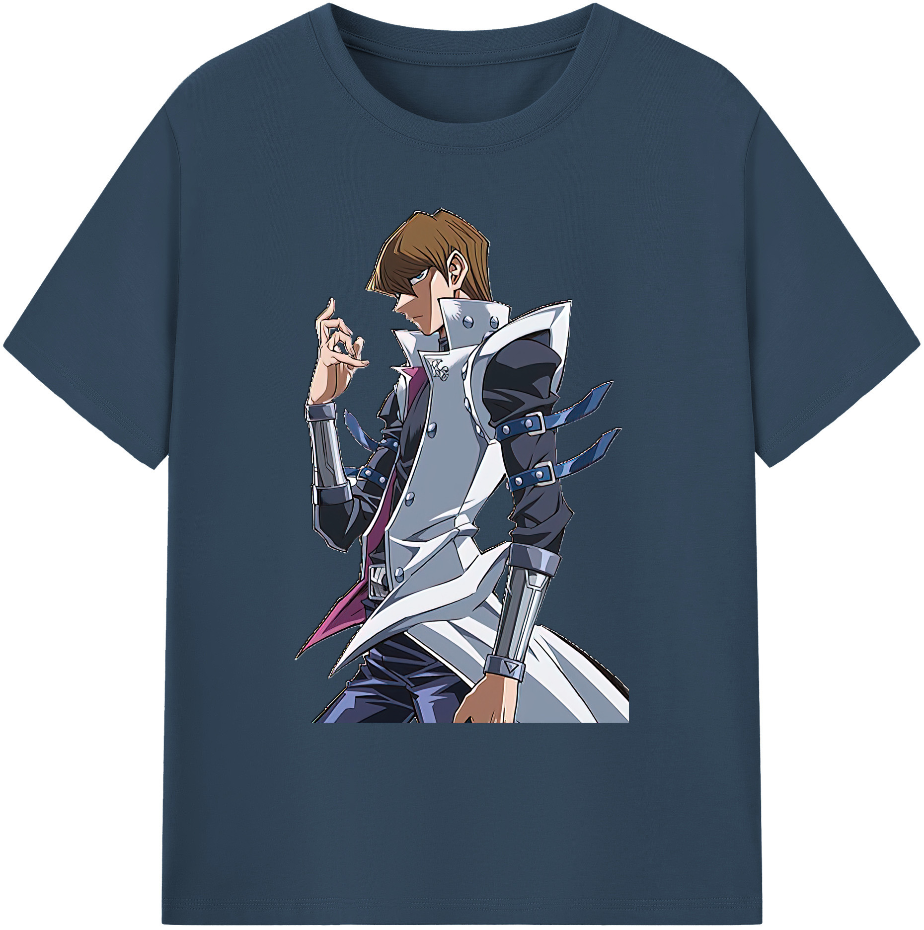 （画像用） 遊☆戯☆王 Yu-Gi-Oh! 綿100％ メンズ半袖Tシャツ｜肌触りやわらか＆通気性