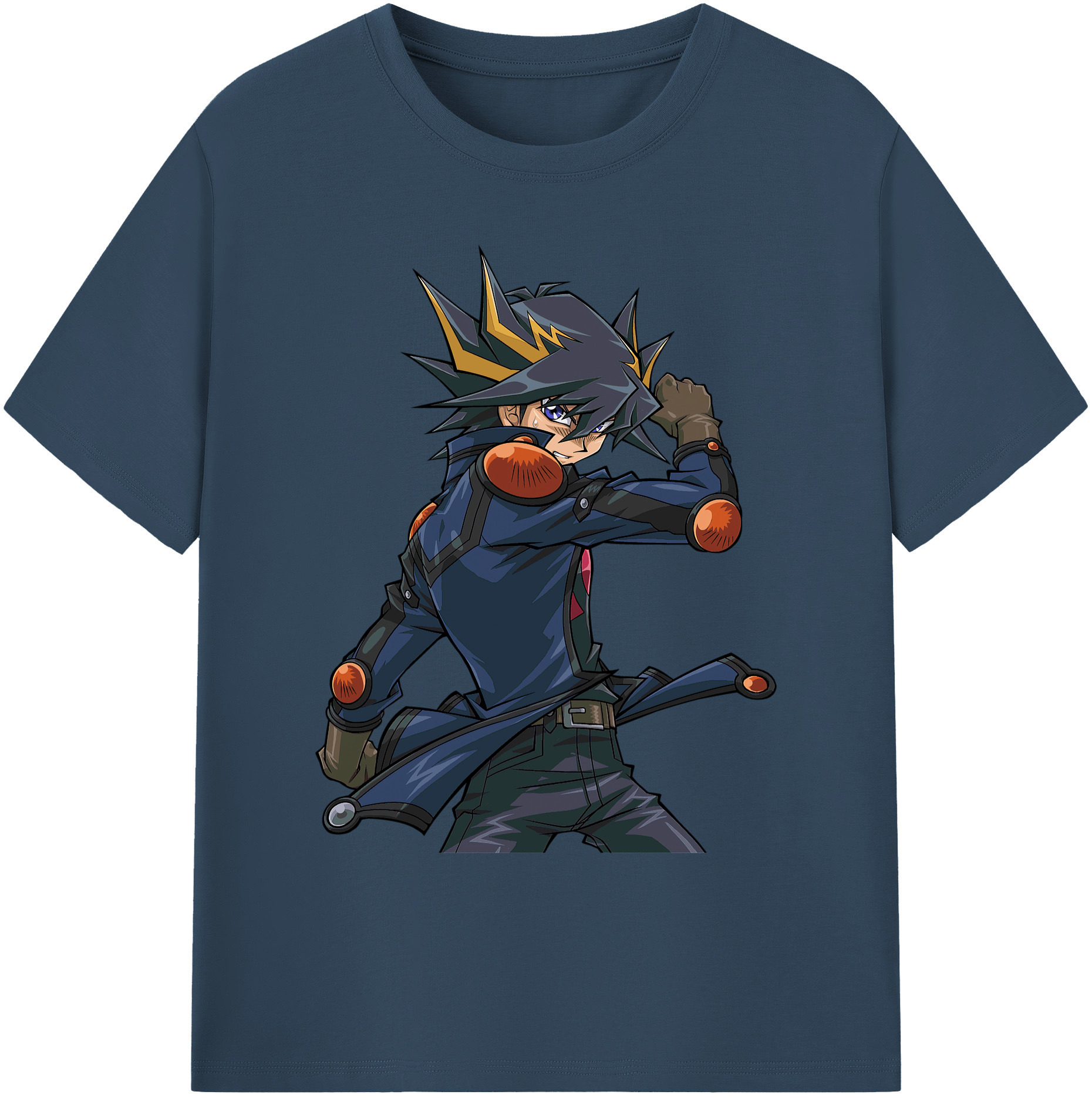 （画像用） 遊☆戯☆王 Yu-Gi-Oh! 綿100％ メンズ半袖Tシャツ｜肌触りやわらか＆通気性