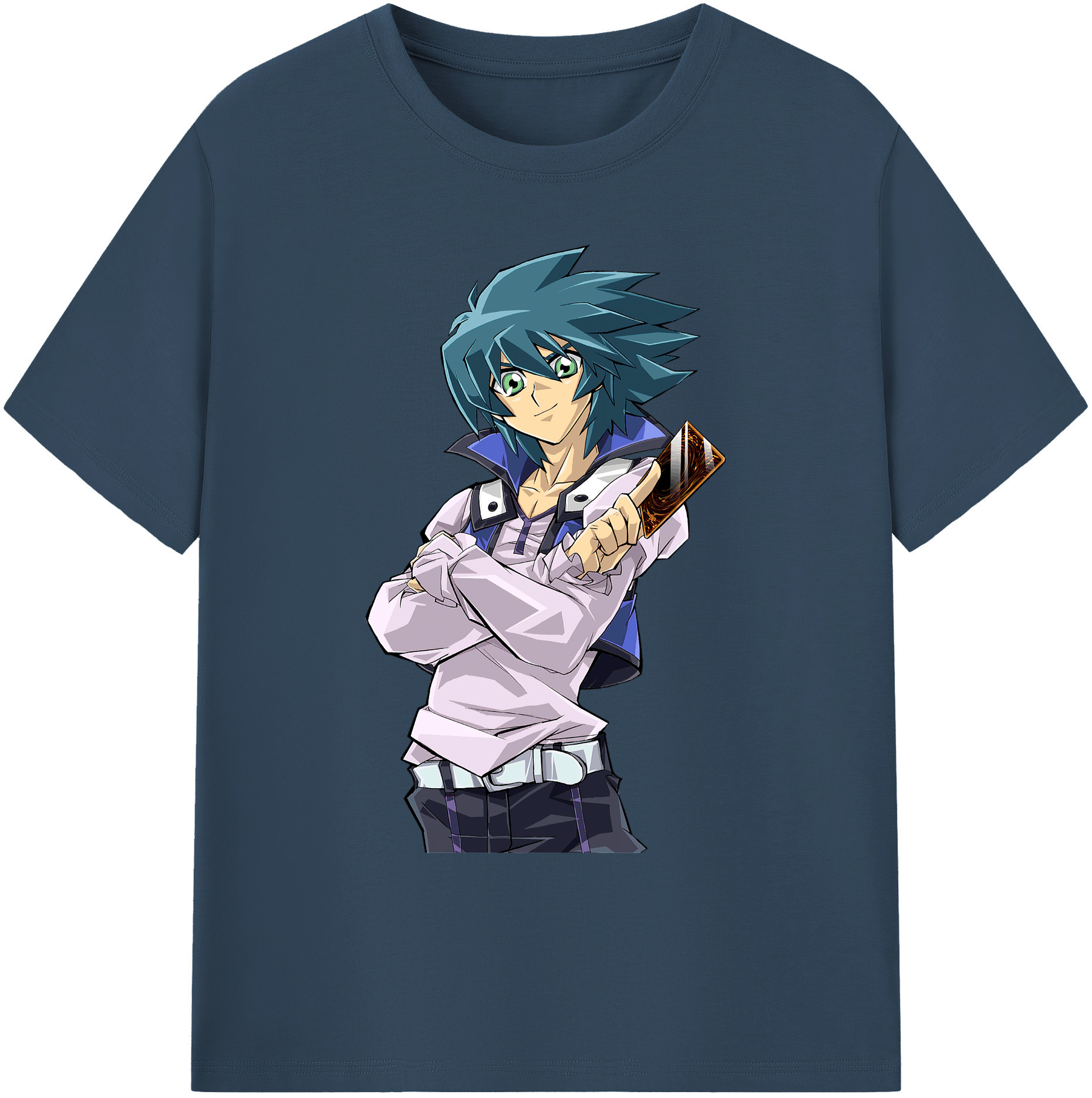 （画像用） 遊☆戯☆王 Yu-Gi-Oh! 綿100％ メンズ半袖Tシャツ｜肌触りやわらか＆通気性