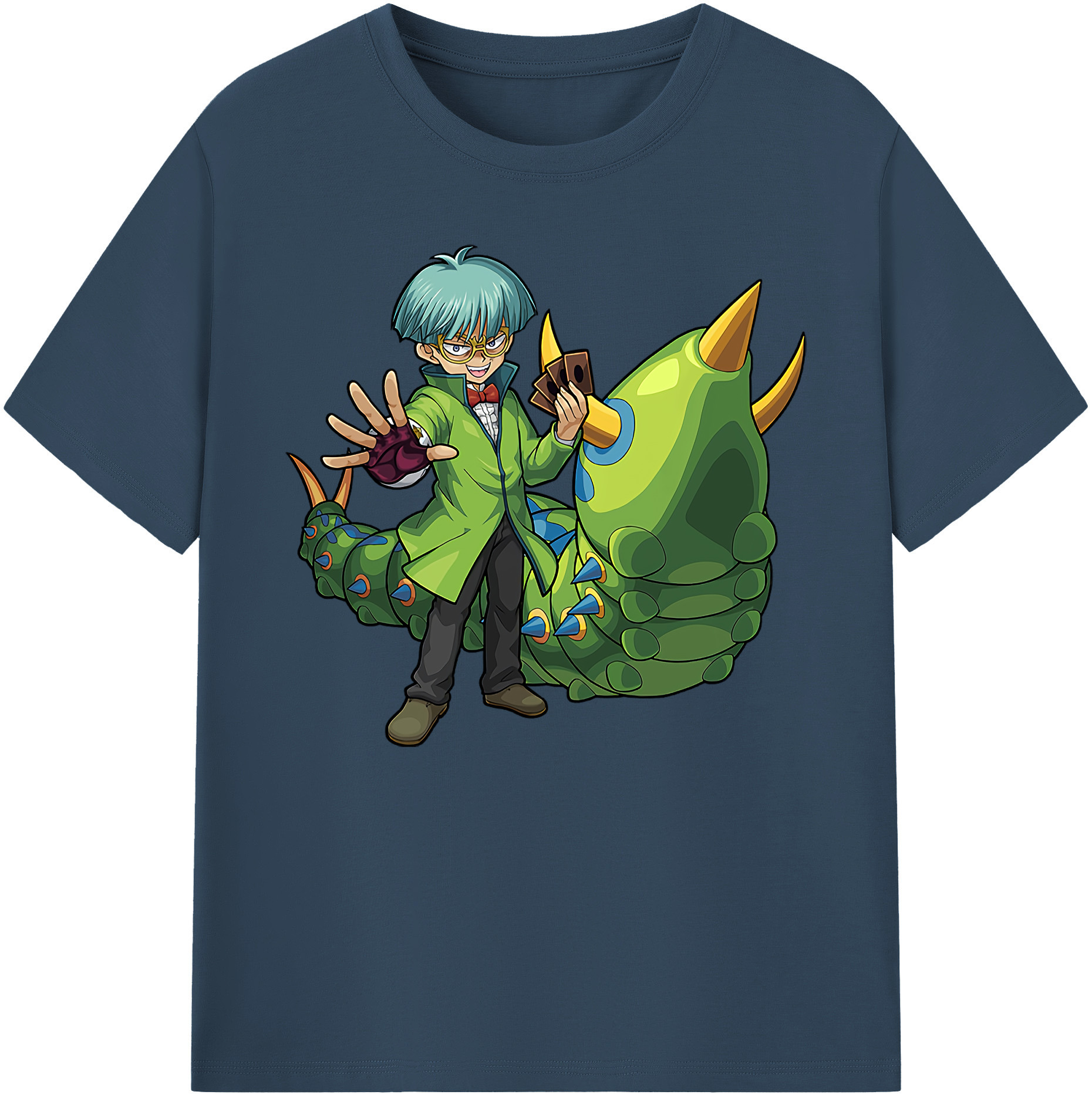 （画像用） 遊☆戯☆王 Yu-Gi-Oh! 綿100％ メンズ半袖Tシャツ｜肌触りやわらか＆通気性