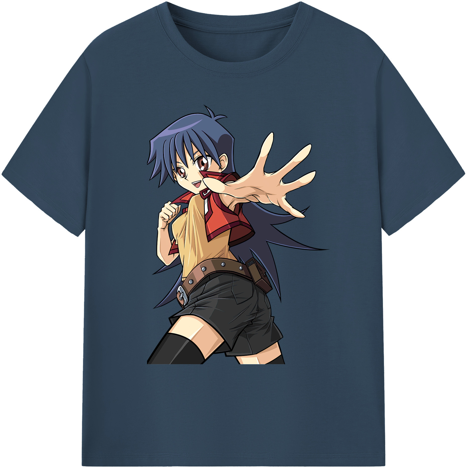 （画像用） 遊☆戯☆王 Yu-Gi-Oh! 綿100％ メンズ半袖Tシャツ｜肌触りやわらか＆通気性