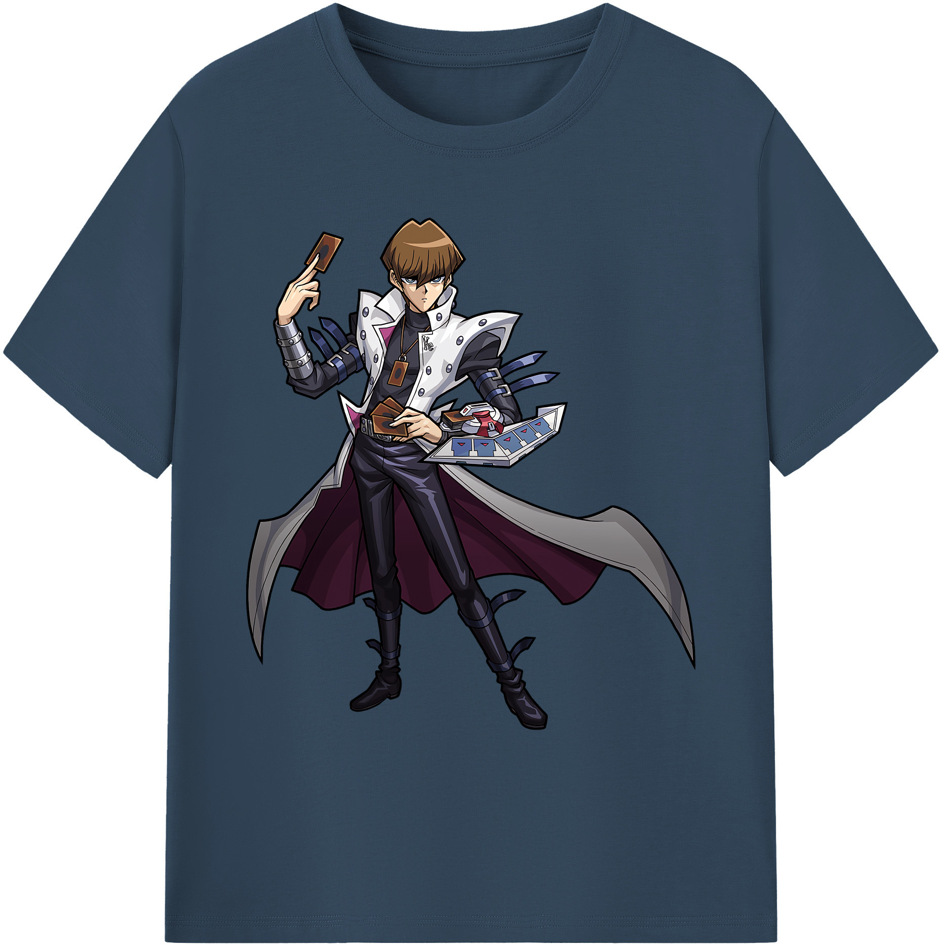 （画像用） 遊☆戯☆王 Yu-Gi-Oh! 綿100％ メンズ半袖Tシャツ｜肌触りやわらか＆通気性
