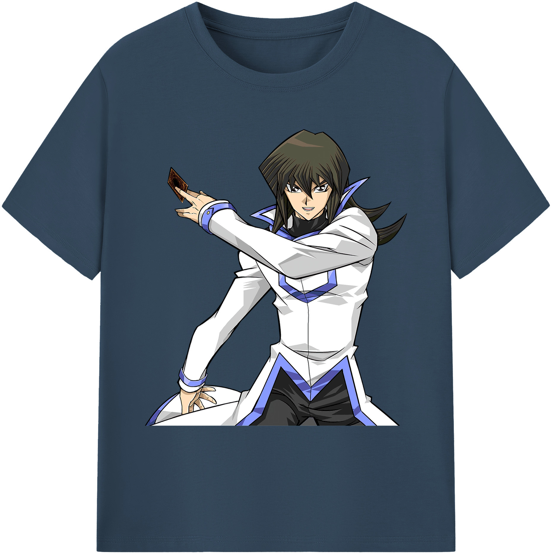 （画像用） 遊☆戯☆王 Yu-Gi-Oh! 綿100％ メンズ半袖Tシャツ｜肌触りやわらか＆通気性