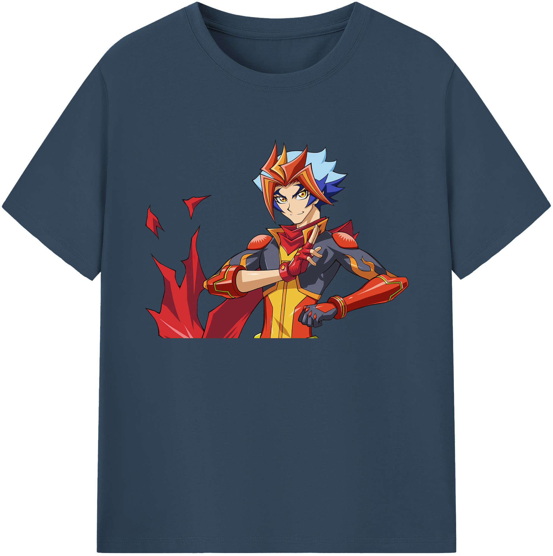 遊☆戯☆王 Yu-Gi-Oh! 綿100％ メンズ半袖Tシャツ｜肌触りやわらか＆通気性