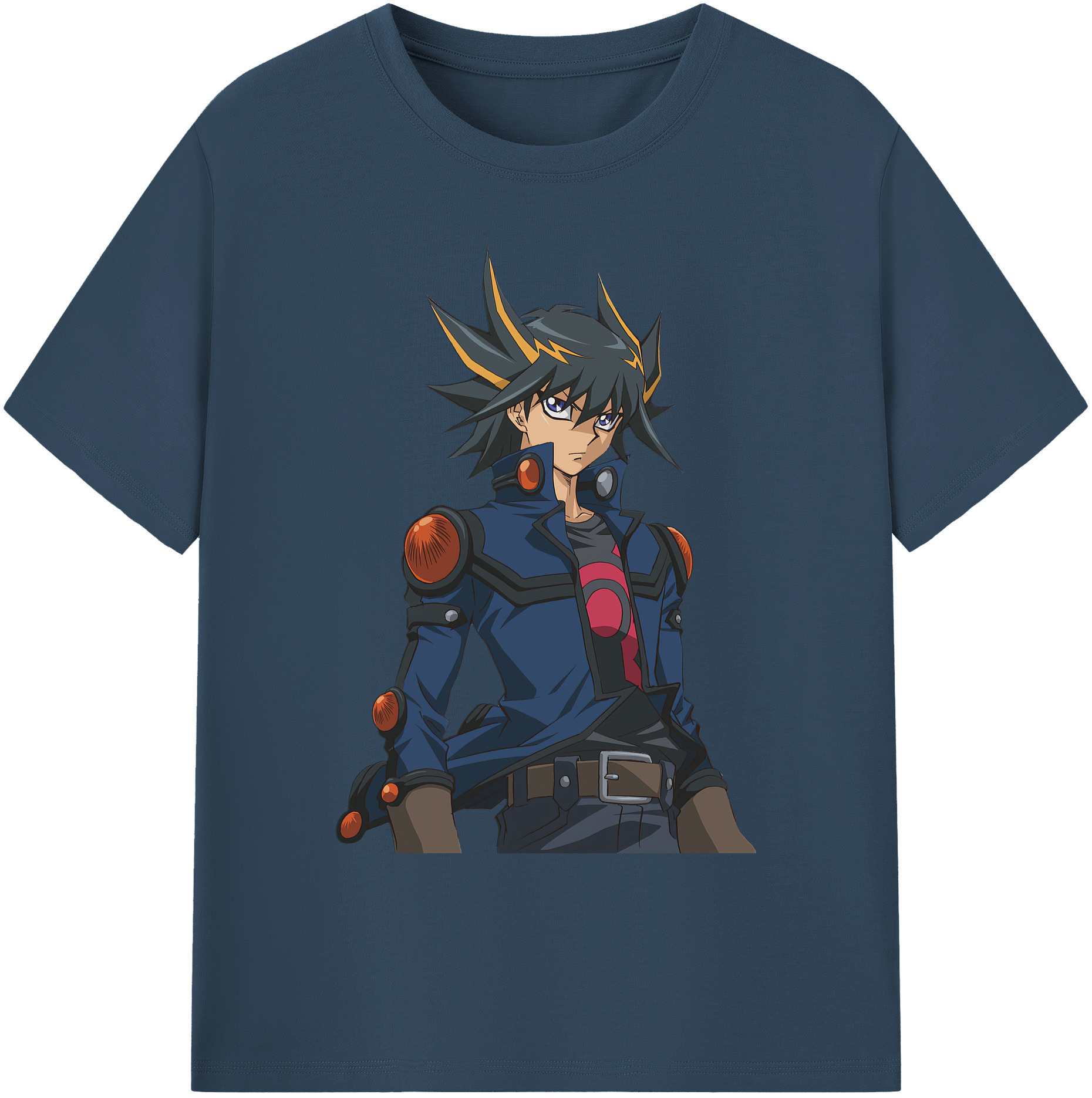 遊☆戯☆王 Yu-Gi-Oh! 綿100％ メンズ半袖Tシャツ｜肌触りやわらか＆通気性