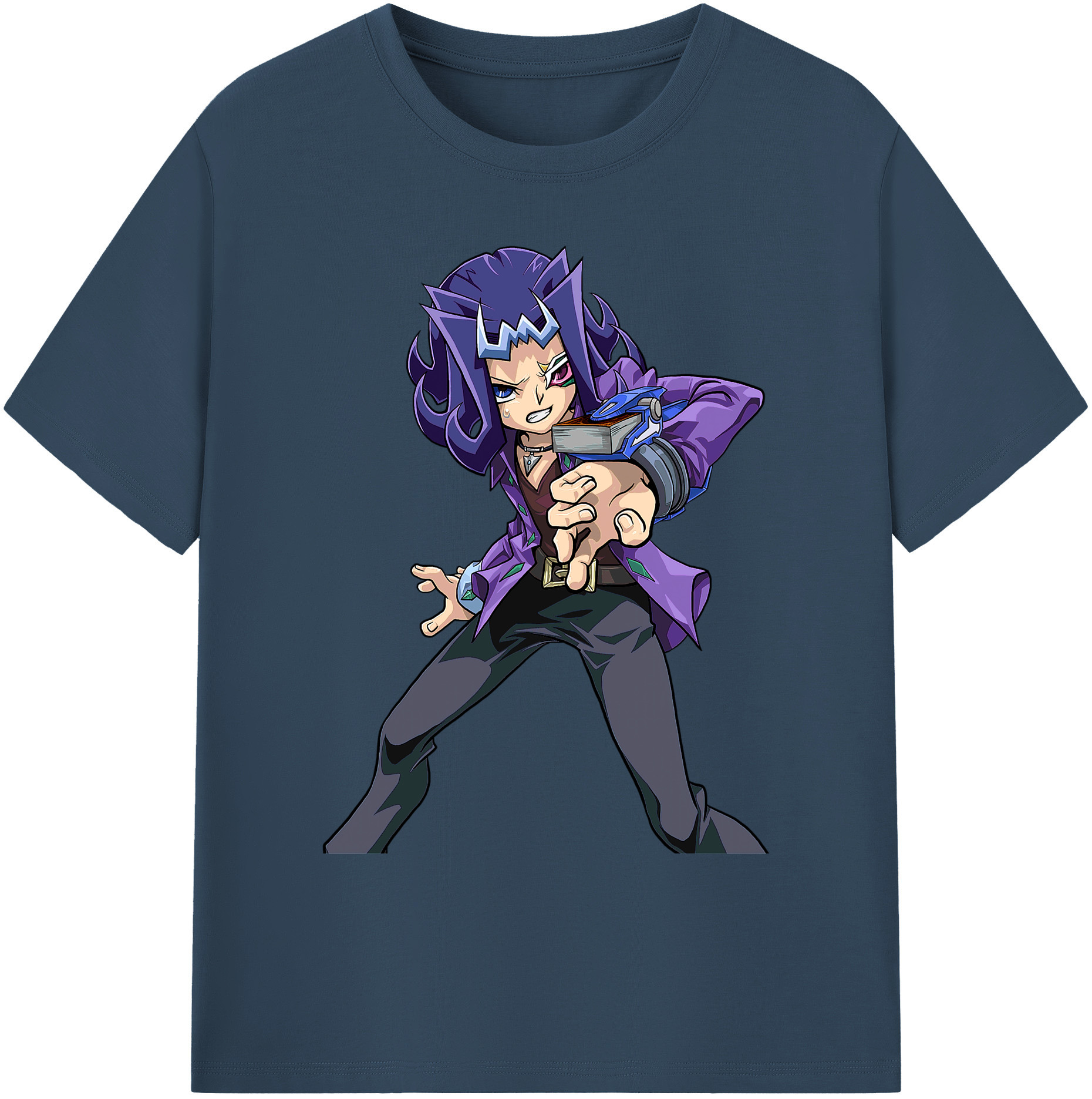遊☆戯☆王 Yu-Gi-Oh! 綿100％ メンズ半袖Tシャツ｜肌触りやわらか＆通気性