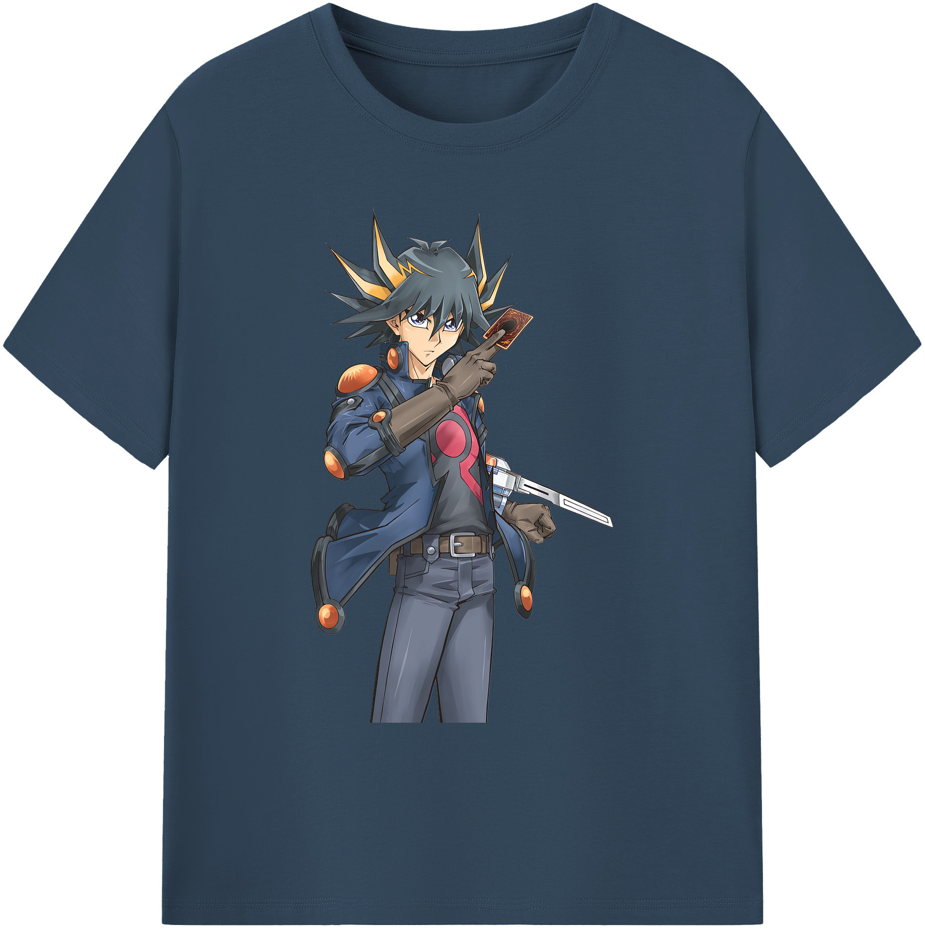 遊☆戯☆王 Yu-Gi-Oh! 綿100％ メンズ半袖Tシャツ｜肌触りやわらか＆通気性
