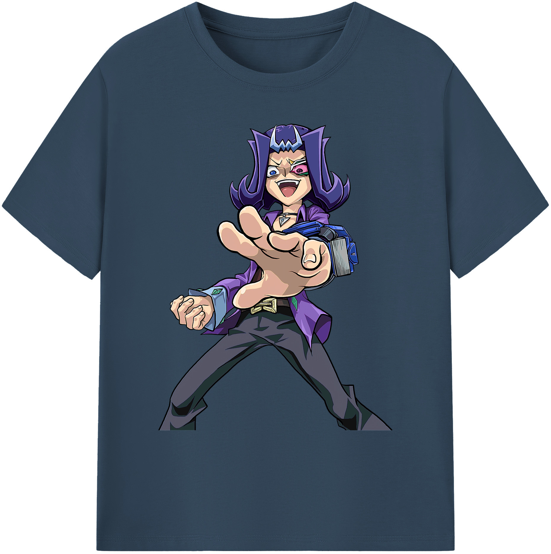 遊☆戯☆王 Yu-Gi-Oh! 綿100％ メンズ半袖Tシャツ｜肌触りやわらか＆通気性