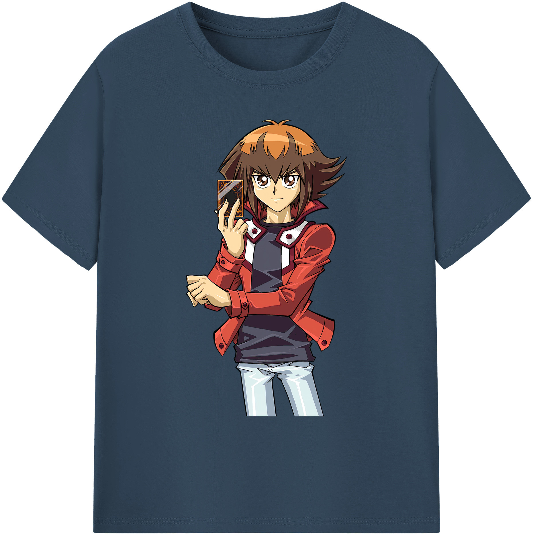 遊☆戯☆王 Yu-Gi-Oh! 綿100％ メンズ半袖Tシャツ｜肌触りやわらか＆通気性