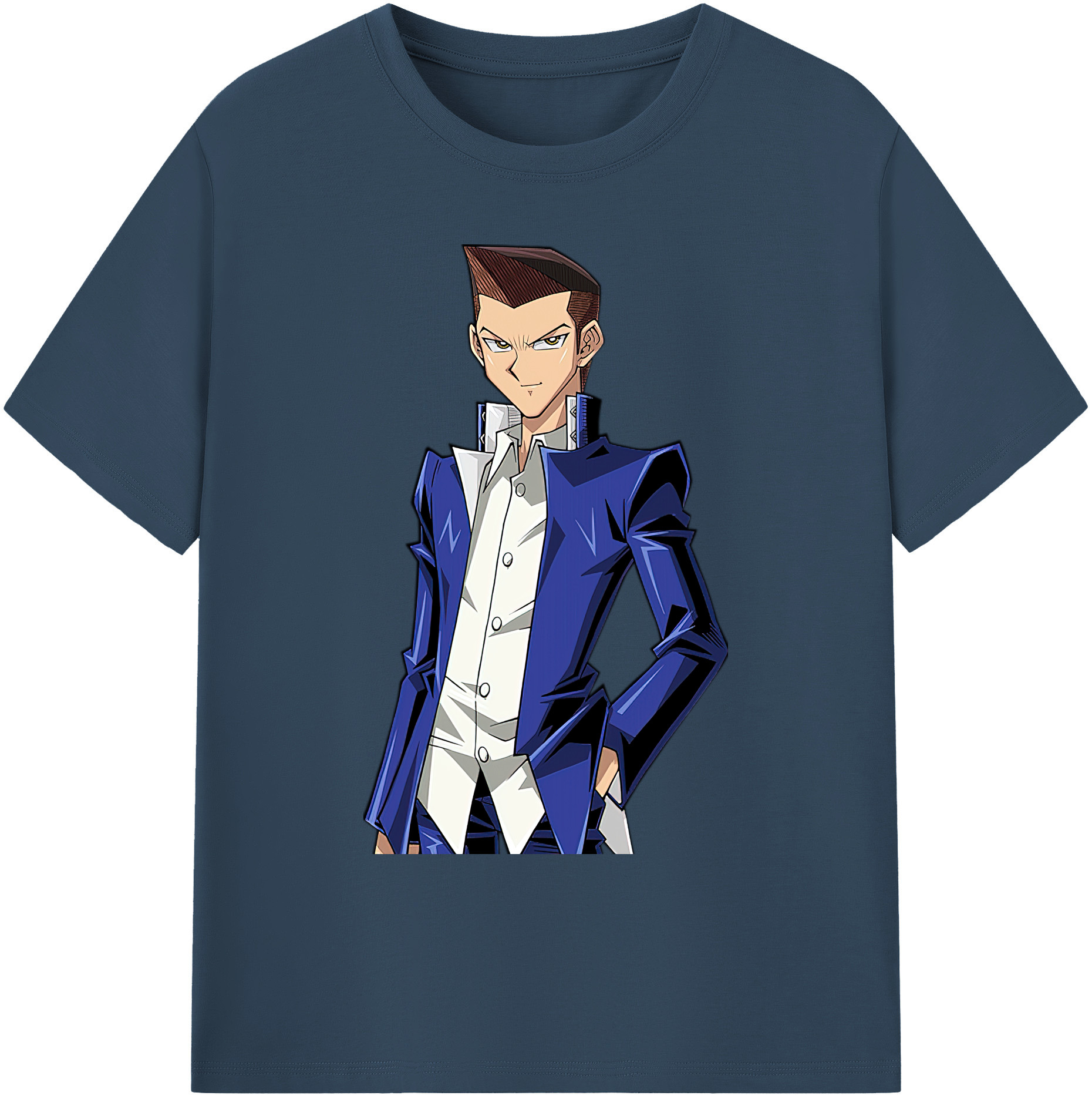 遊☆戯☆王 Yu-Gi-Oh! 綿100％ メンズ半袖Tシャツ｜肌触りやわらか＆通気性