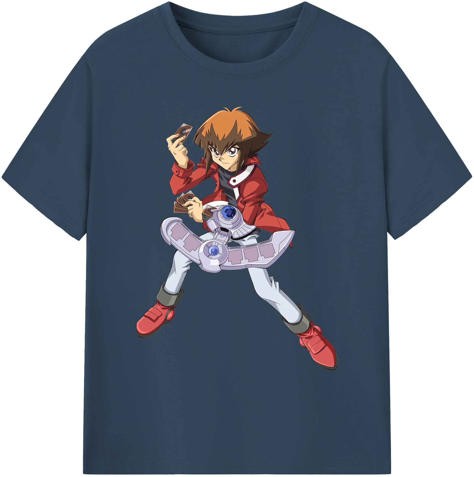 遊☆戯☆王 Yu-Gi-Oh! 綿100％ メンズ半袖Tシャツ｜肌触りやわらか＆通気性