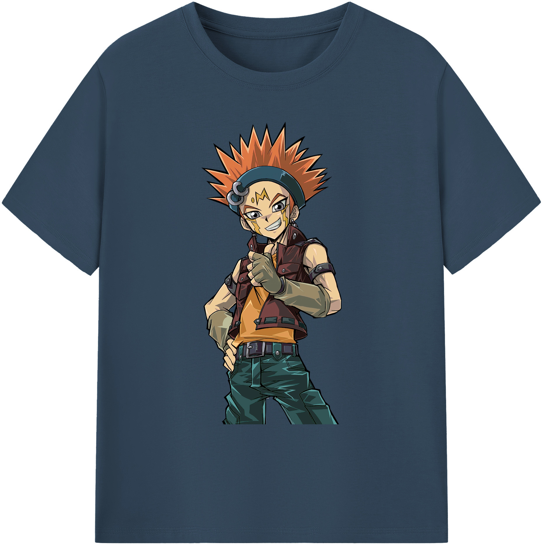 （画像用） 遊☆戯☆王 Yu-Gi-Oh! 綿100％ メンズ半袖Tシャツ｜肌触りやわらか＆通気性