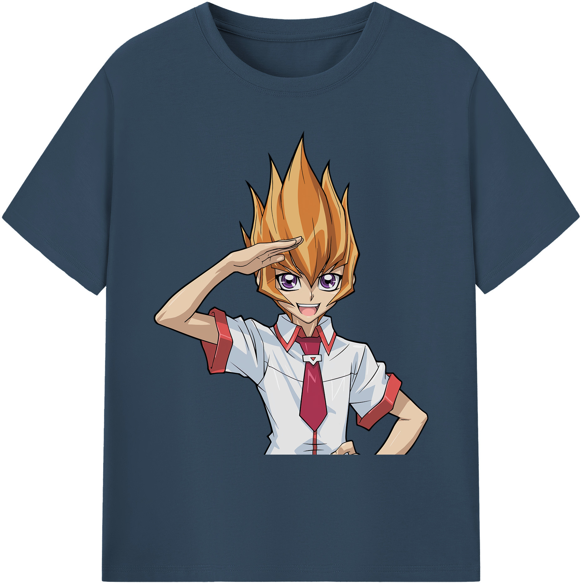 （画像用） 遊☆戯☆王 Yu-Gi-Oh! 綿100％ メンズ半袖Tシャツ｜肌触りやわらか＆通気性