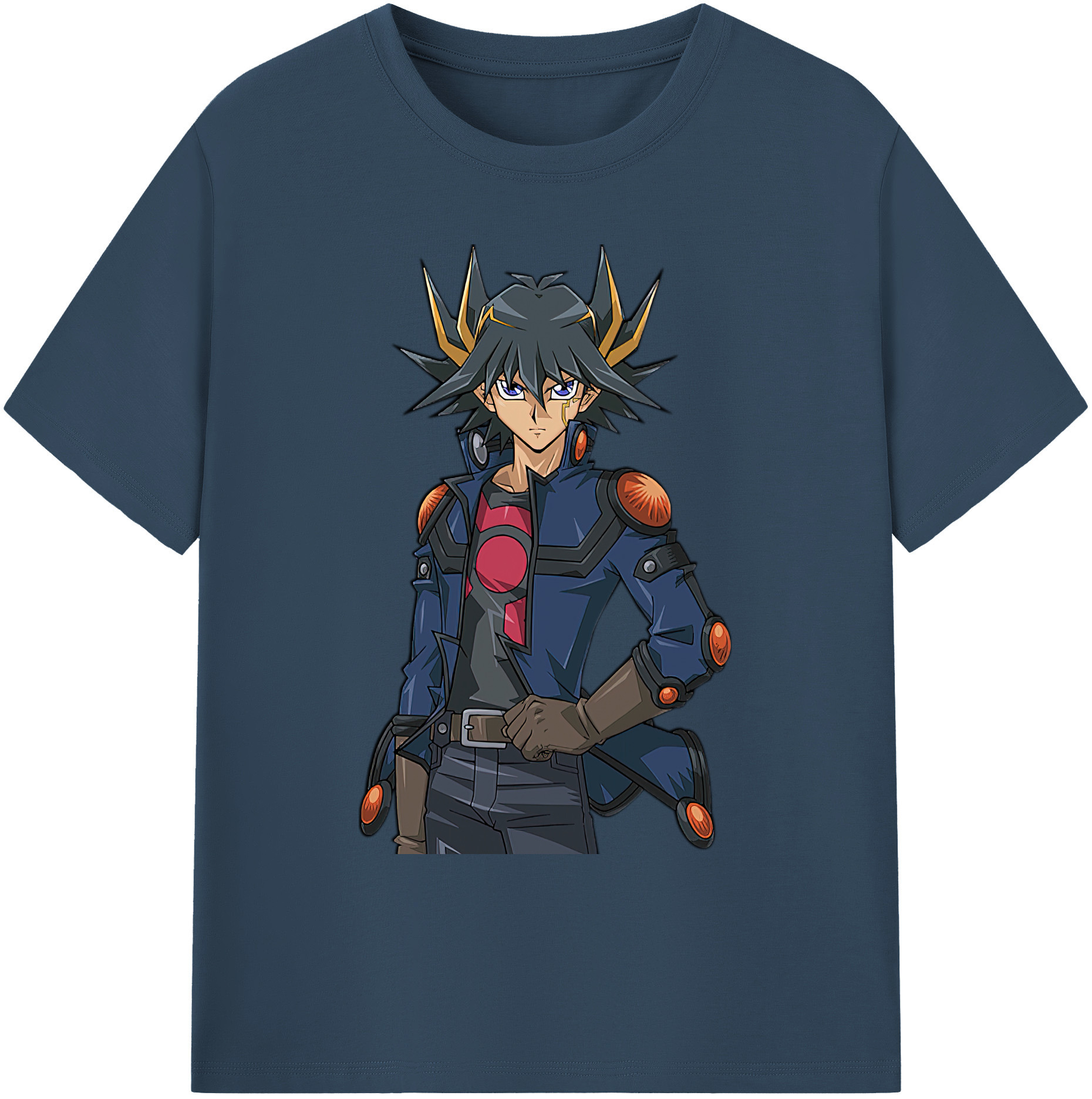 （画像用） 遊☆戯☆王 Yu-Gi-Oh! 綿100％ メンズ半袖Tシャツ｜肌触りやわらか＆通気性