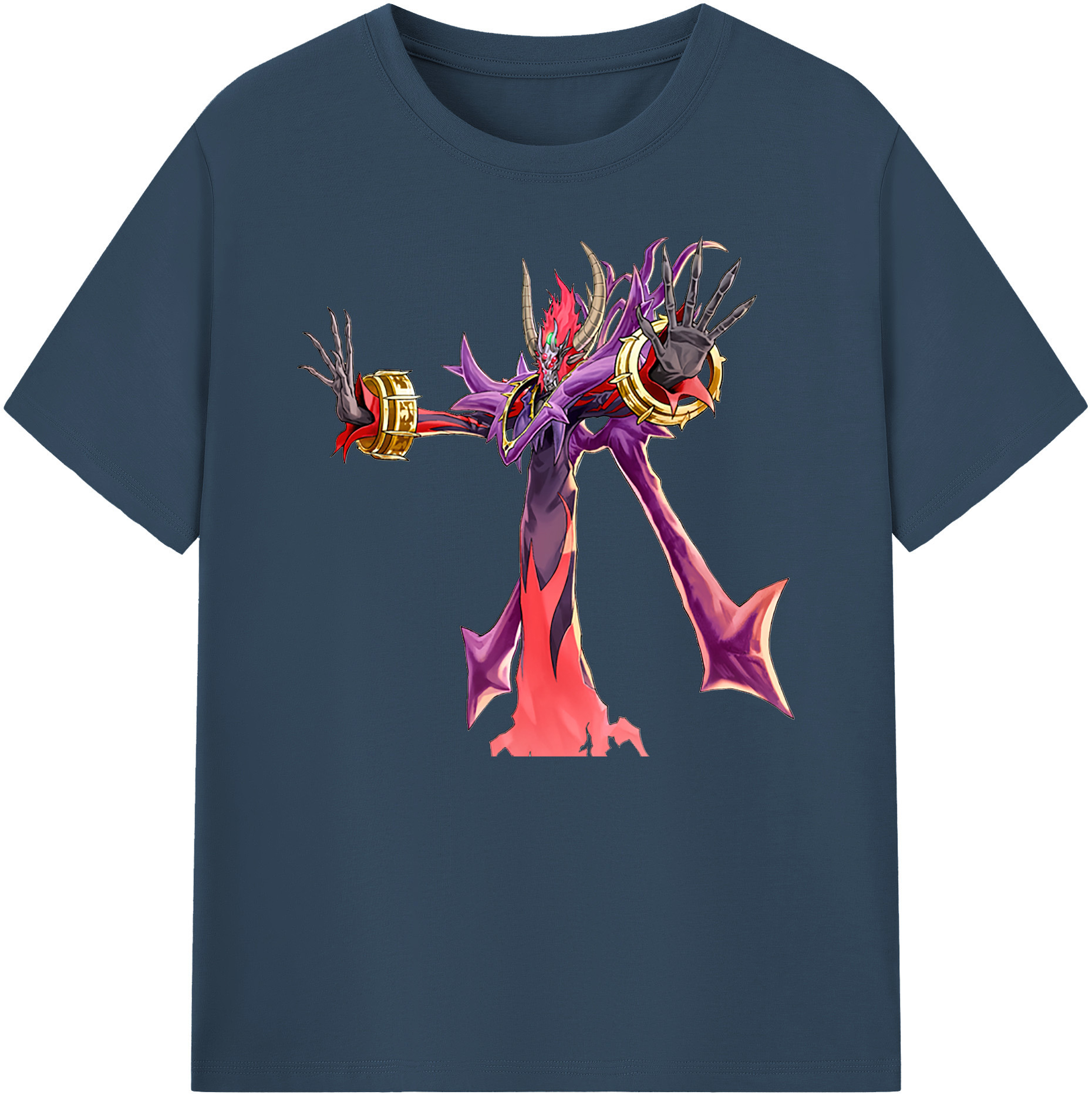 （画像用） 遊☆戯☆王 Yu-Gi-Oh! 綿100％ メンズ半袖Tシャツ｜肌触りやわらか＆通気性