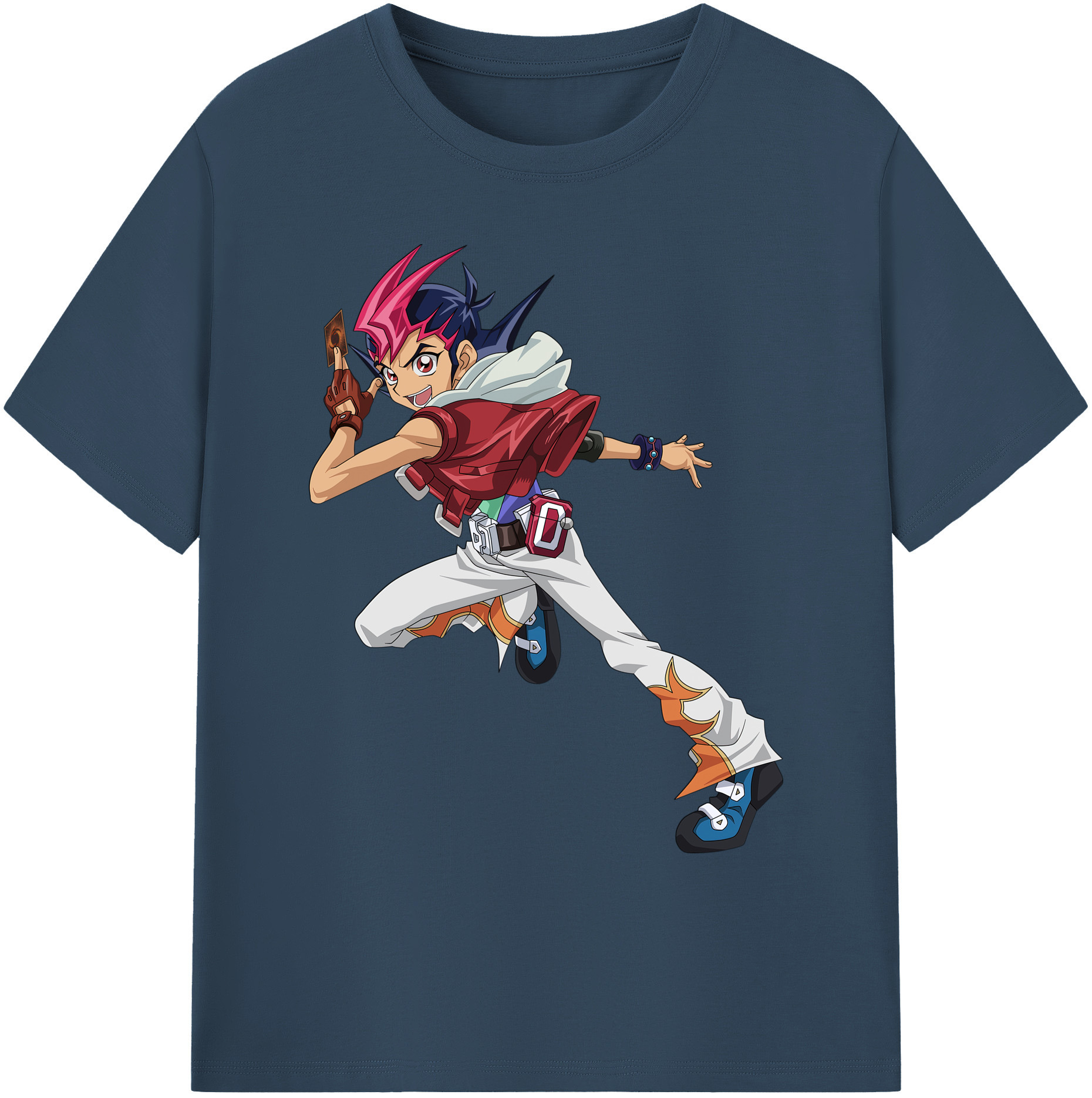 （画像用） 遊☆戯☆王 Yu-Gi-Oh! 綿100％ メンズ半袖Tシャツ｜肌触りやわらか＆通気性