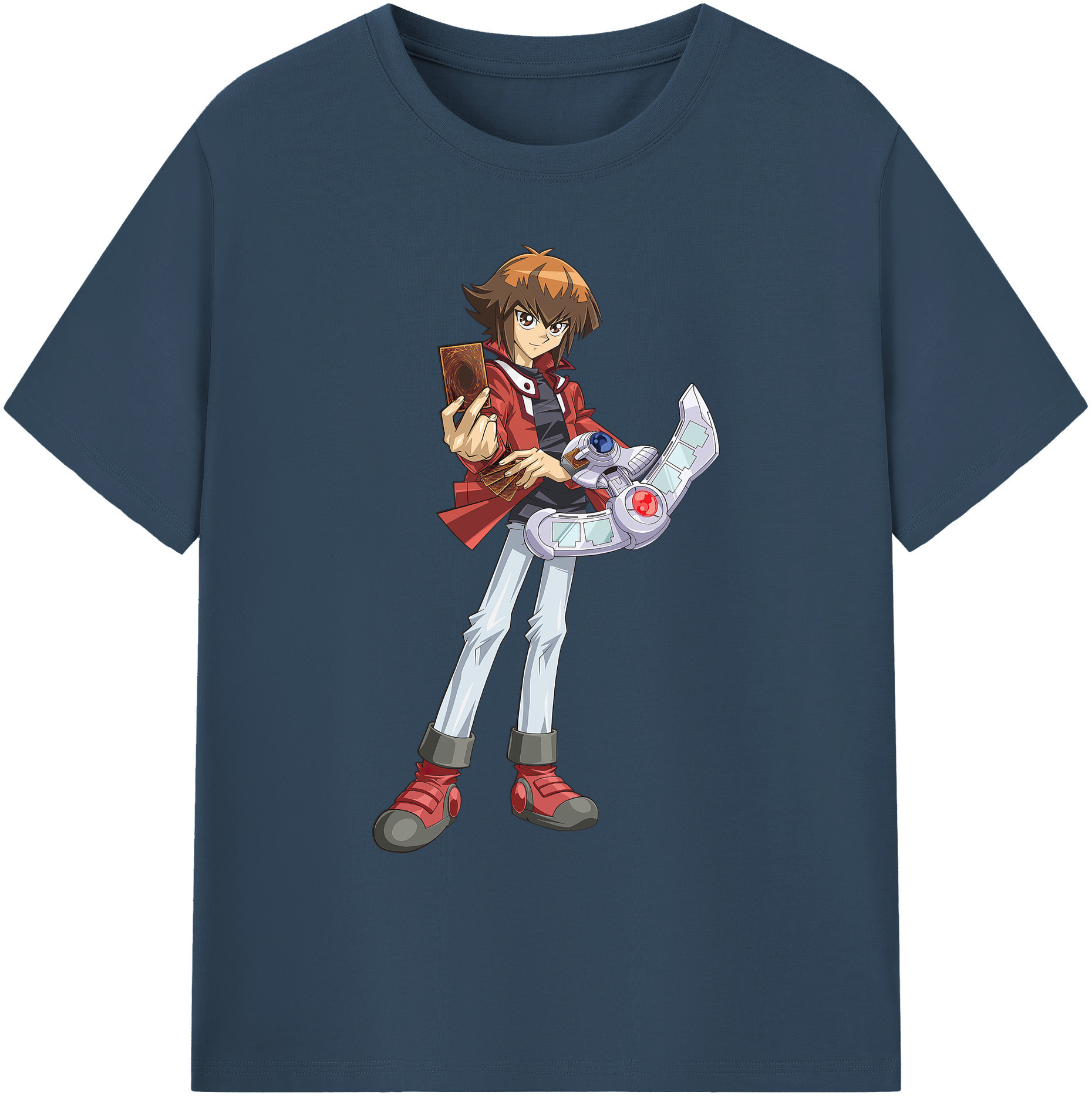 （画像用） 遊☆戯☆王 Yu-Gi-Oh! 綿100％ メンズ半袖Tシャツ｜肌触りやわらか＆通気性
