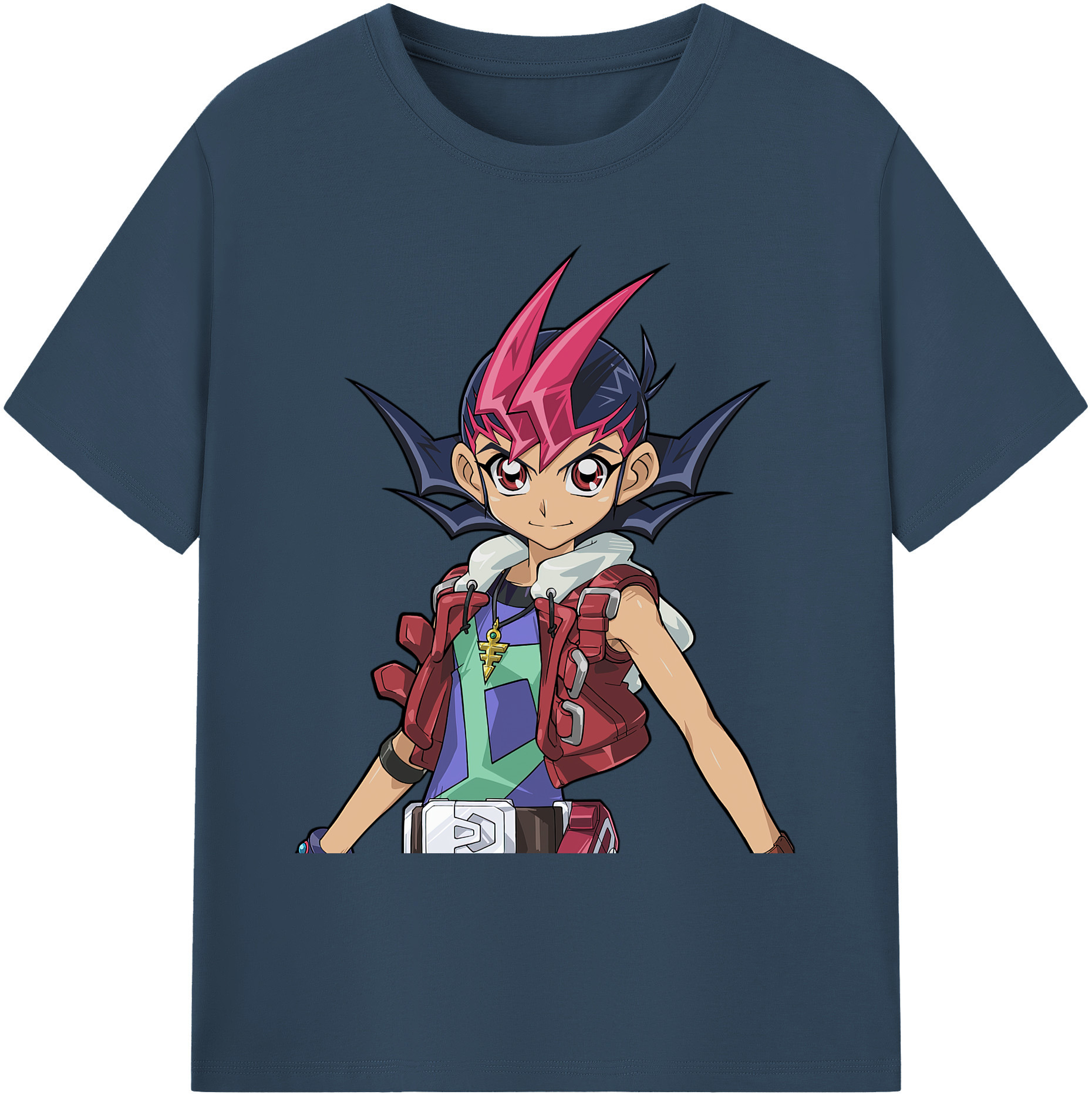 （画像用） 遊☆戯☆王 Yu-Gi-Oh! 綿100％ メンズ半袖Tシャツ｜肌触りやわらか＆通気性