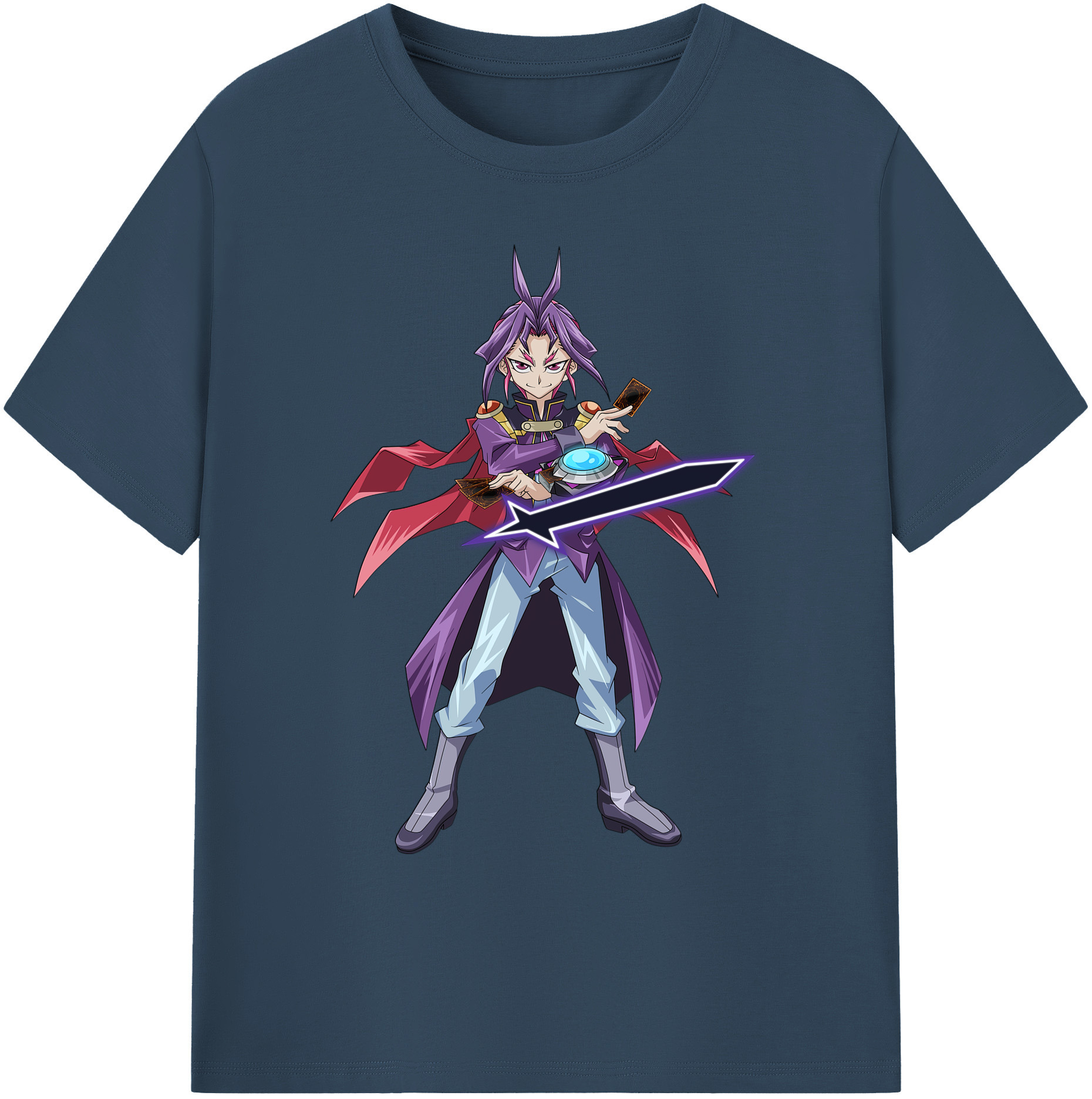 （画像用） 遊☆戯☆王 Yu-Gi-Oh! 綿100％ メンズ半袖Tシャツ｜肌触りやわらか＆通気性