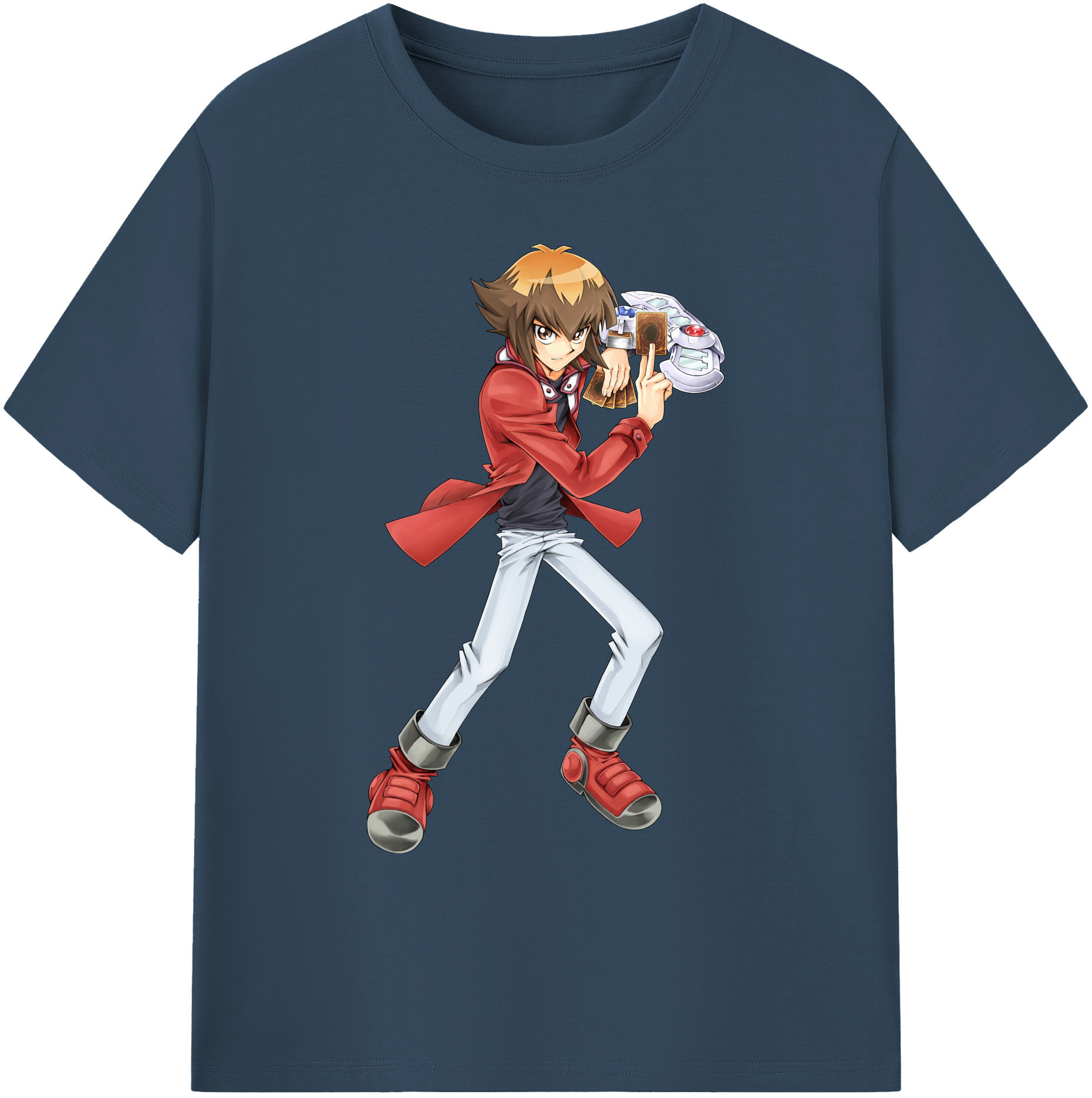 （画像用） 遊☆戯☆王 Yu-Gi-Oh! 綿100％ メンズ半袖Tシャツ｜肌触りやわらか＆通気性