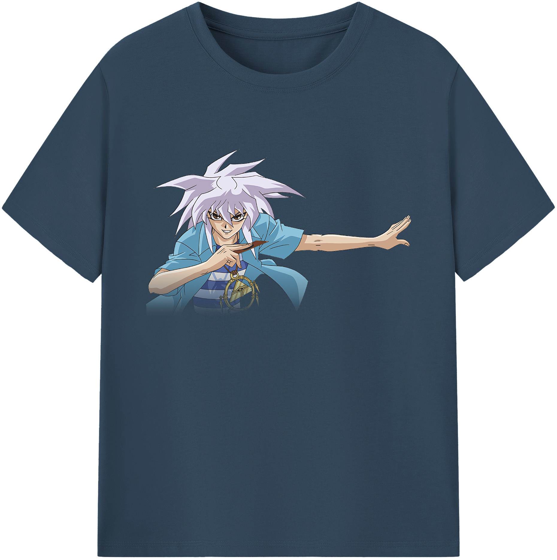 （画像用） 遊☆戯☆王 Yu-Gi-Oh! 綿100％ メンズ半袖Tシャツ｜肌触りやわらか＆通気性