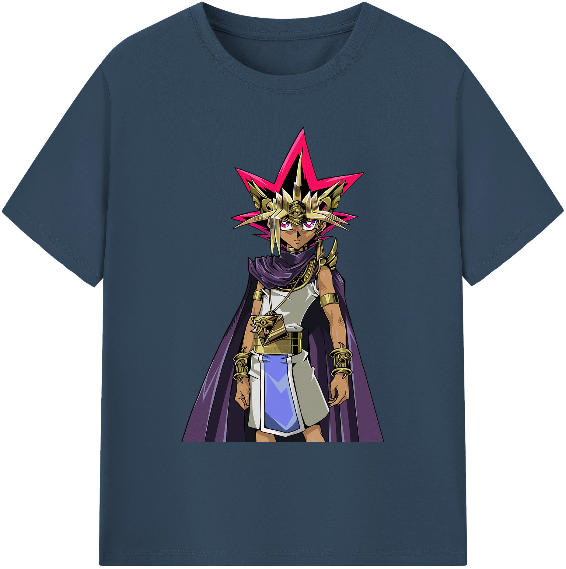 （画像用） 遊☆戯☆王 Yu-Gi-Oh! 綿100％ メンズ半袖Tシャツ｜肌触りやわらか＆通気性