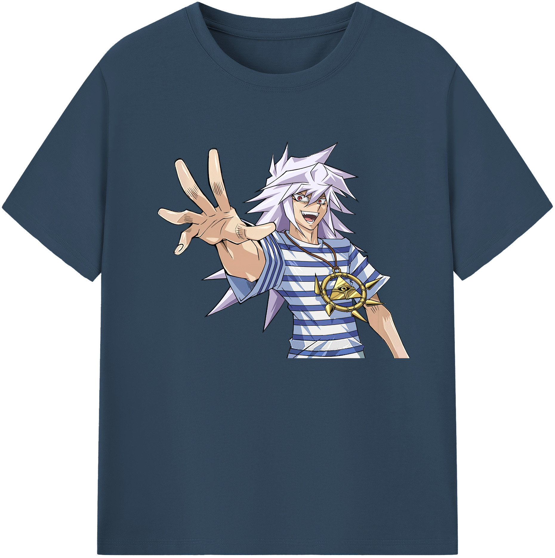 （画像用） 遊☆戯☆王 Yu-Gi-Oh! 綿100％ メンズ半袖Tシャツ｜肌触りやわらか＆通気性