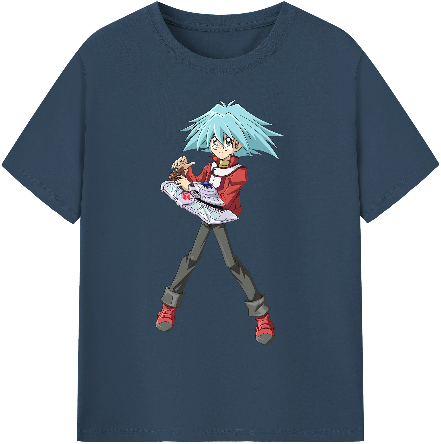 （画像用） 遊☆戯☆王 Yu-Gi-Oh! 綿100％ メンズ半袖Tシャツ｜肌触りやわらか＆通気性