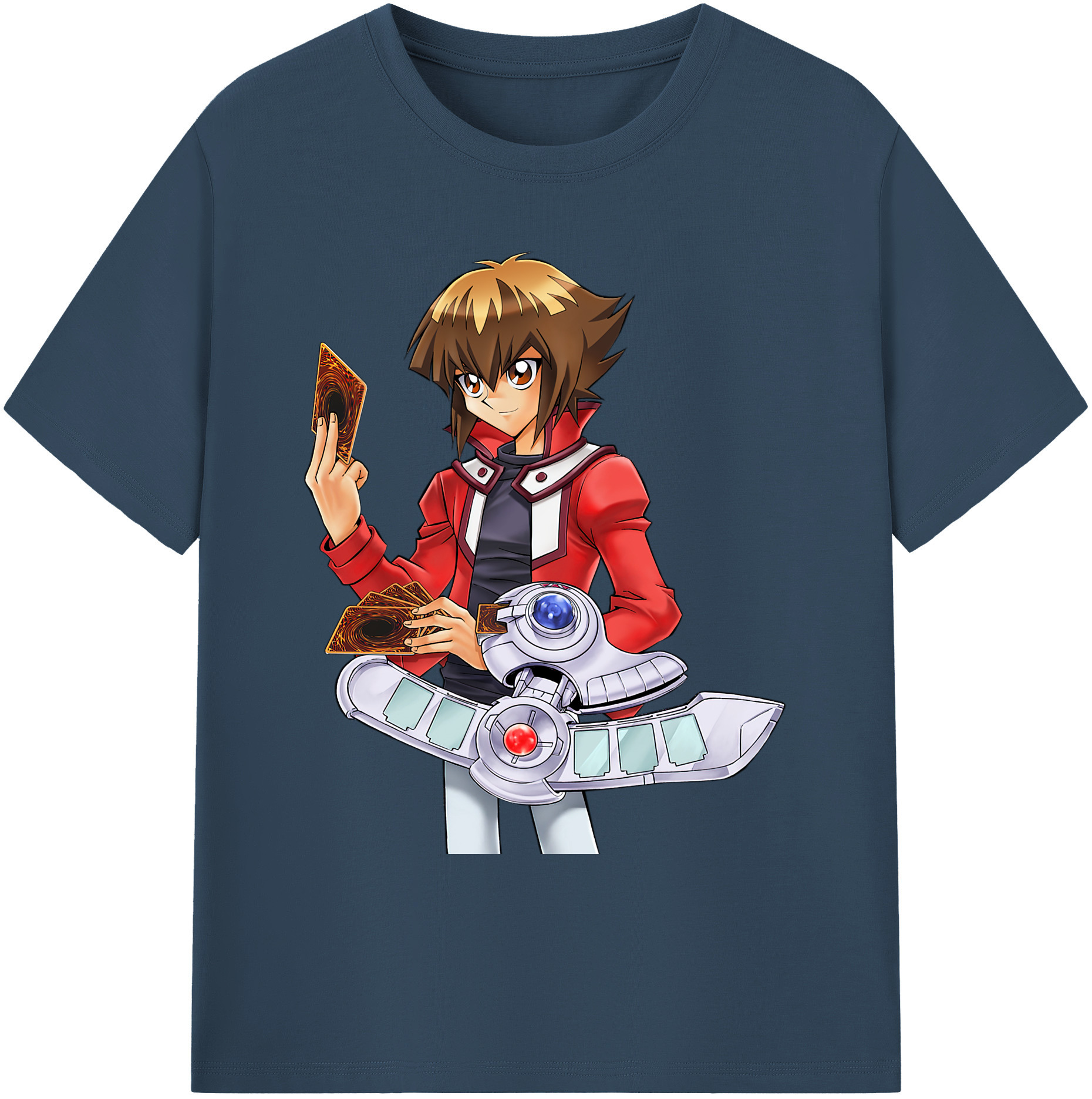 （画像用） 遊☆戯☆王 Yu-Gi-Oh! 綿100％ メンズ半袖Tシャツ｜肌触りやわらか＆通気性
