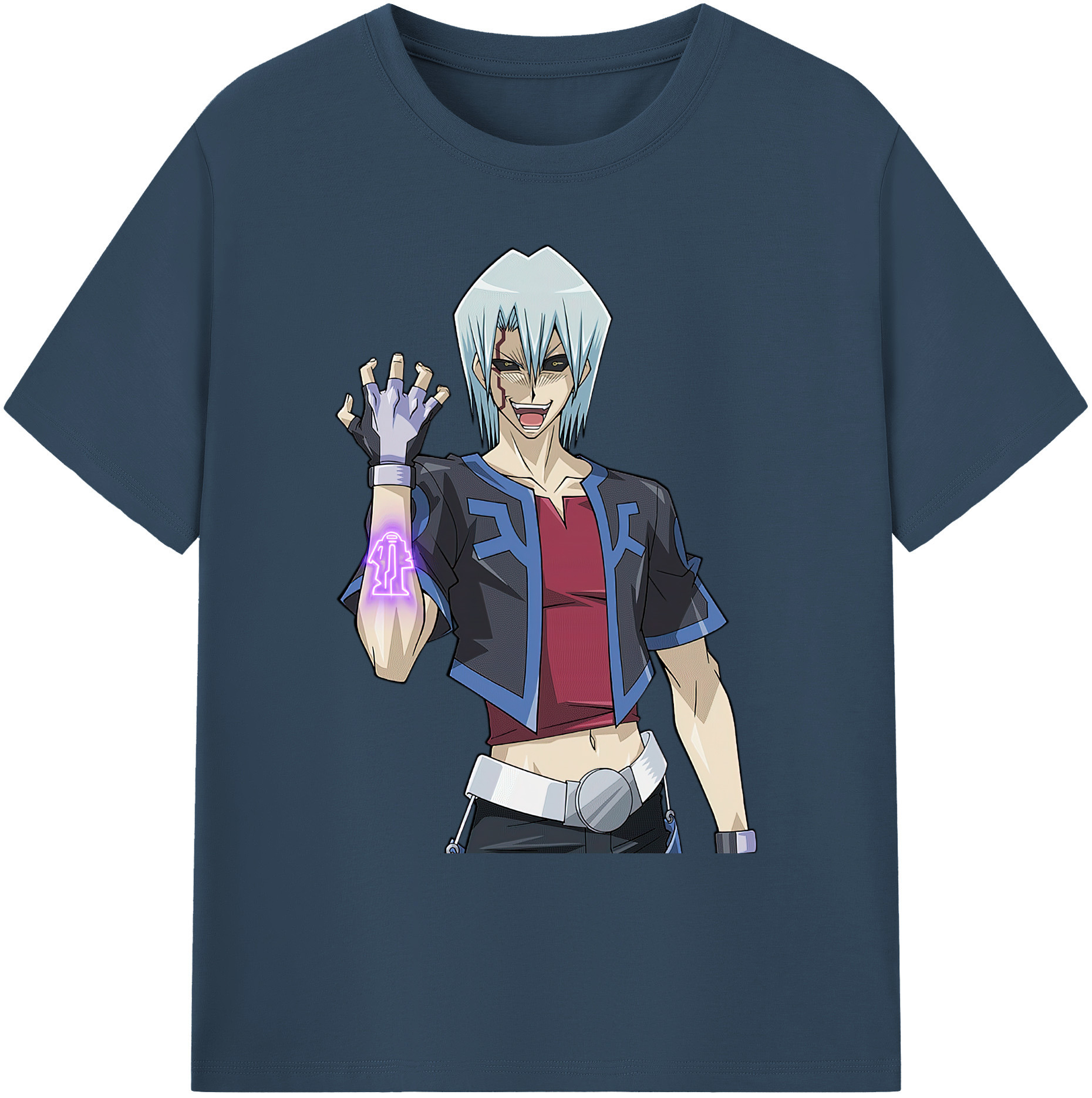 （画像用） 遊☆戯☆王 Yu-Gi-Oh! 綿100％ メンズ半袖Tシャツ｜肌触りやわらか＆通気性