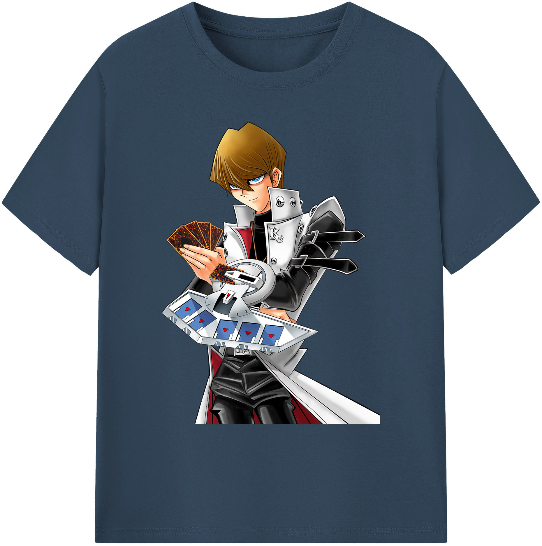 （画像用） 遊☆戯☆王 Yu-Gi-Oh! 綿100％ メンズ半袖Tシャツ｜肌触りやわらか＆通気性