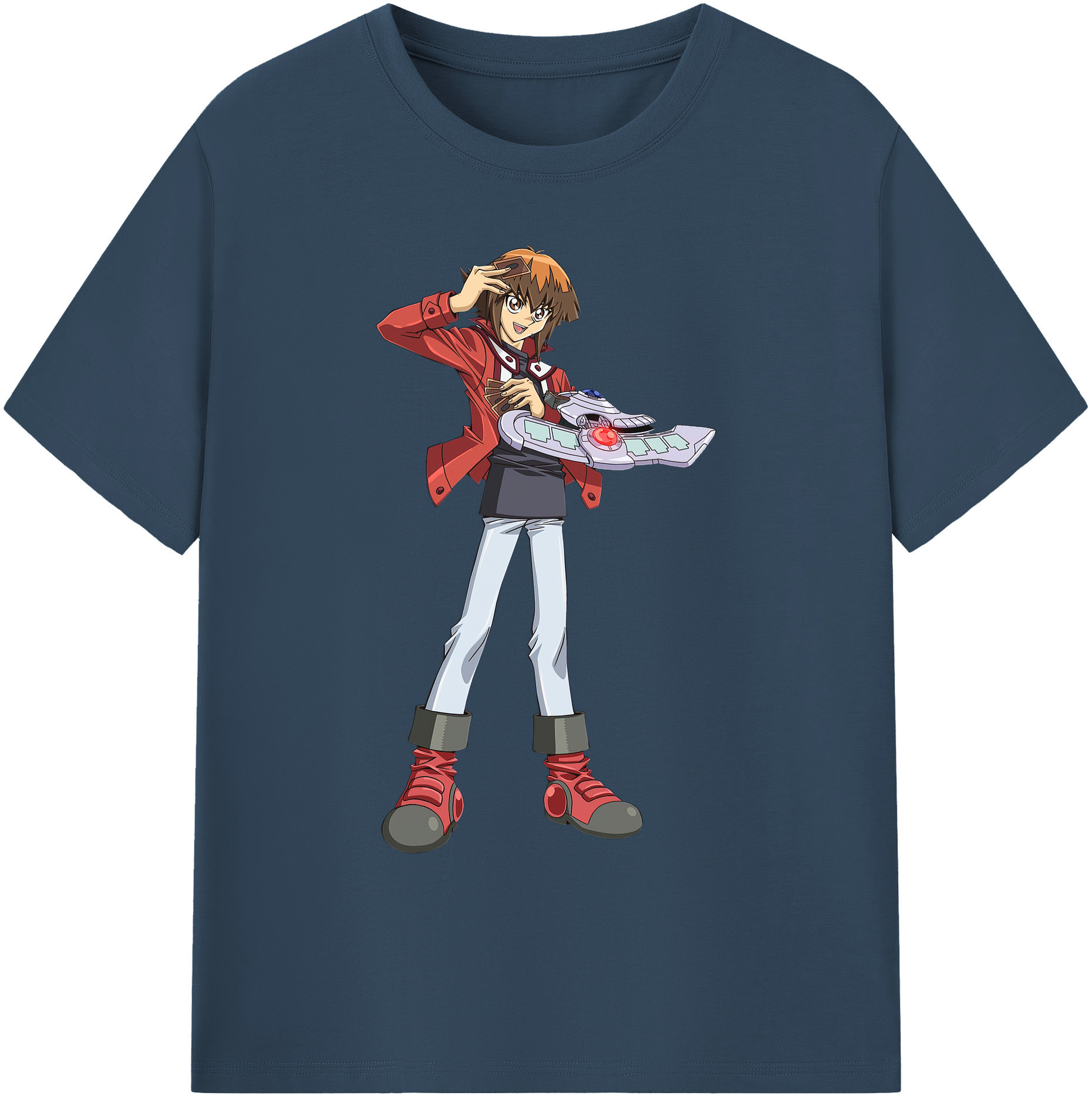 （画像用） 遊☆戯☆王 Yu-Gi-Oh! 綿100％ メンズ半袖Tシャツ｜肌触りやわらか＆通気性