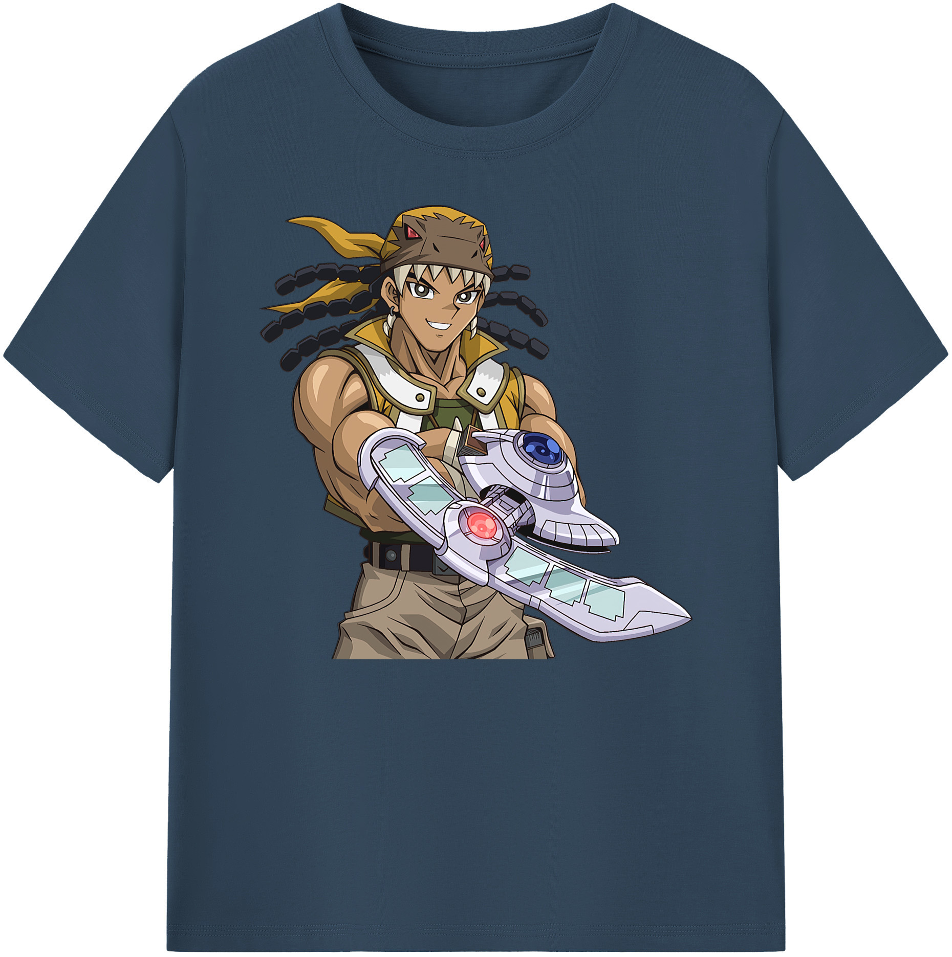 （画像用） 遊☆戯☆王 Yu-Gi-Oh! 綿100％ メンズ半袖Tシャツ｜肌触りやわらか＆通気性