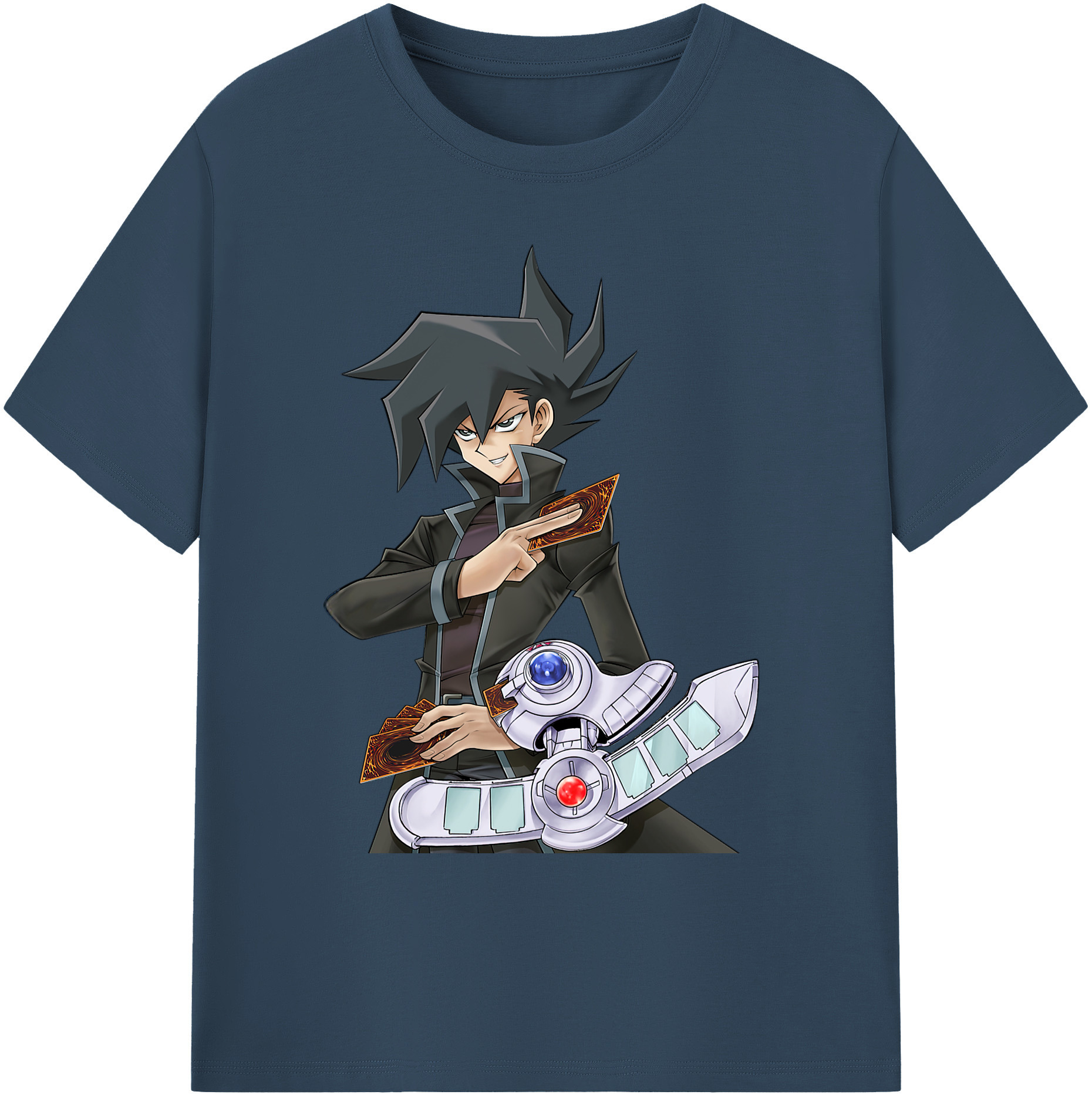 （画像用） 遊☆戯☆王 Yu-Gi-Oh! 綿100％ メンズ半袖Tシャツ｜肌触りやわらか＆通気性