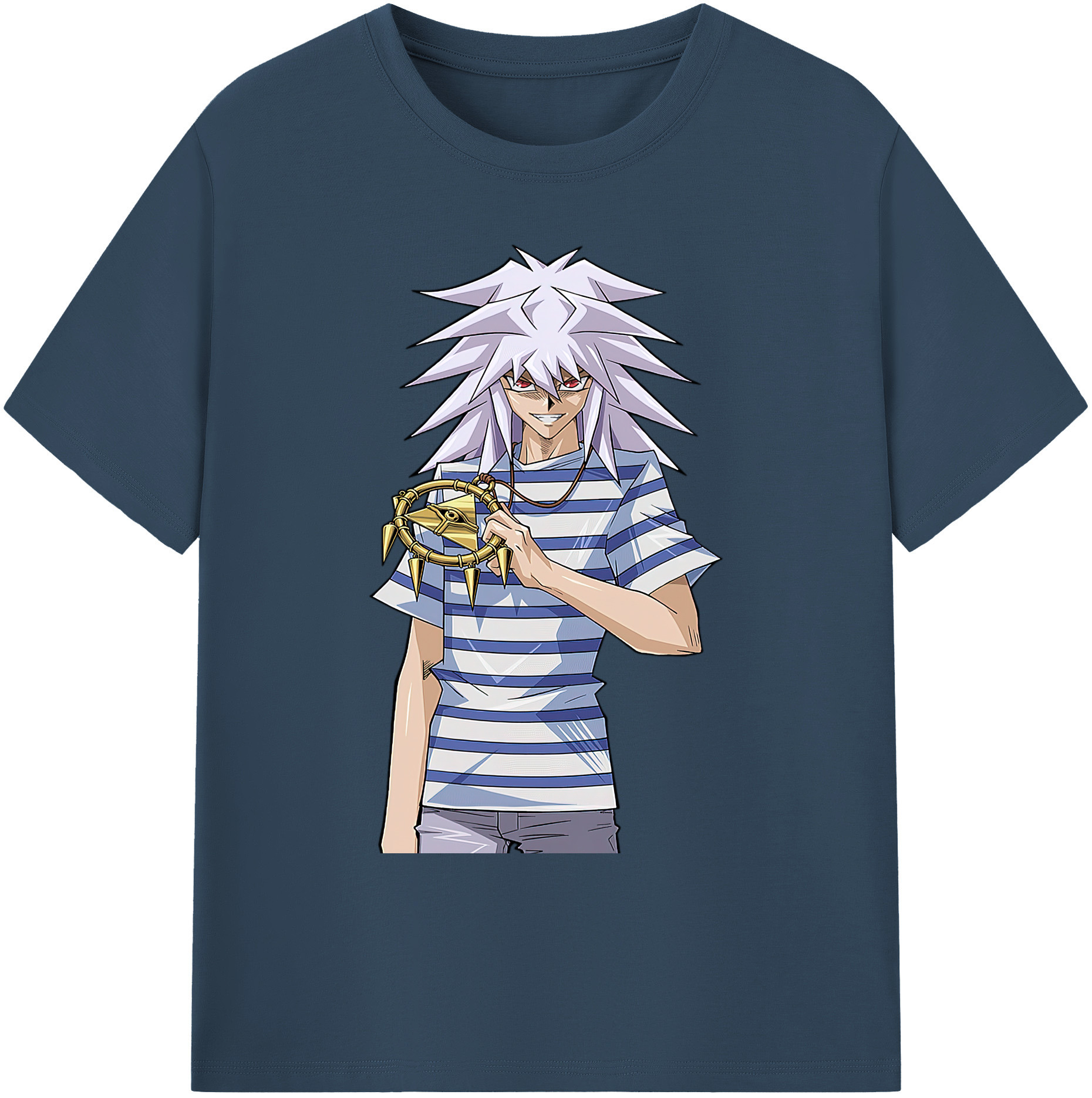 （画像用） 遊☆戯☆王 Yu-Gi-Oh! 綿100％ メンズ半袖Tシャツ｜肌触りやわらか＆通気性